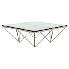 Table de cocktail pyramidale carrée Alanda de style Paolo Piva