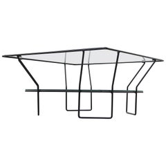 Paolo Piva style Architectural Coffee Table