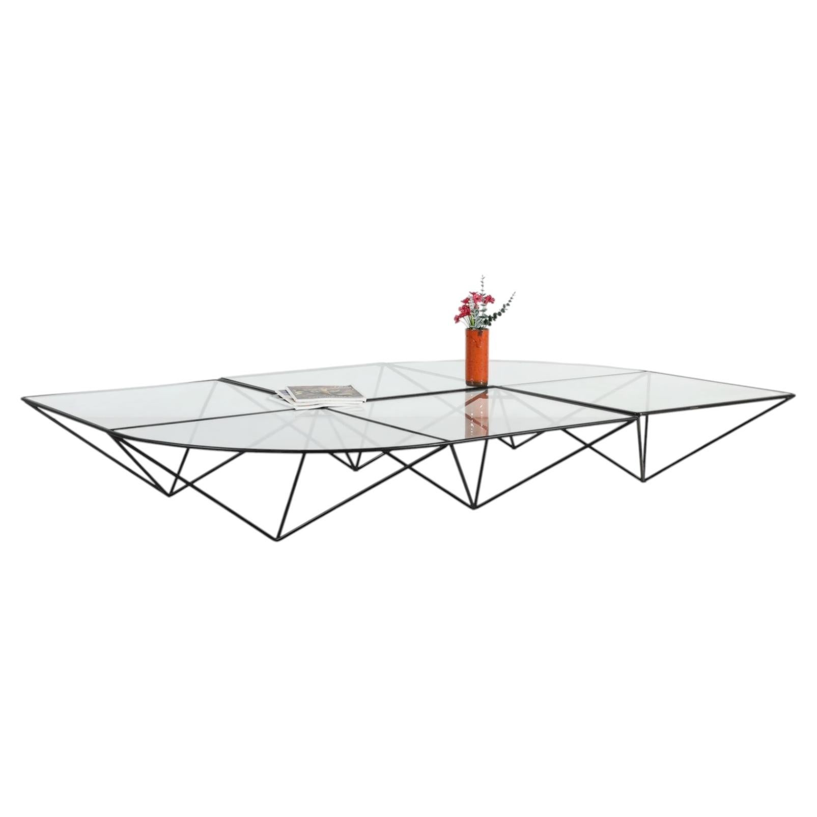 Paolo Piva Style Coffee Table, 1980s