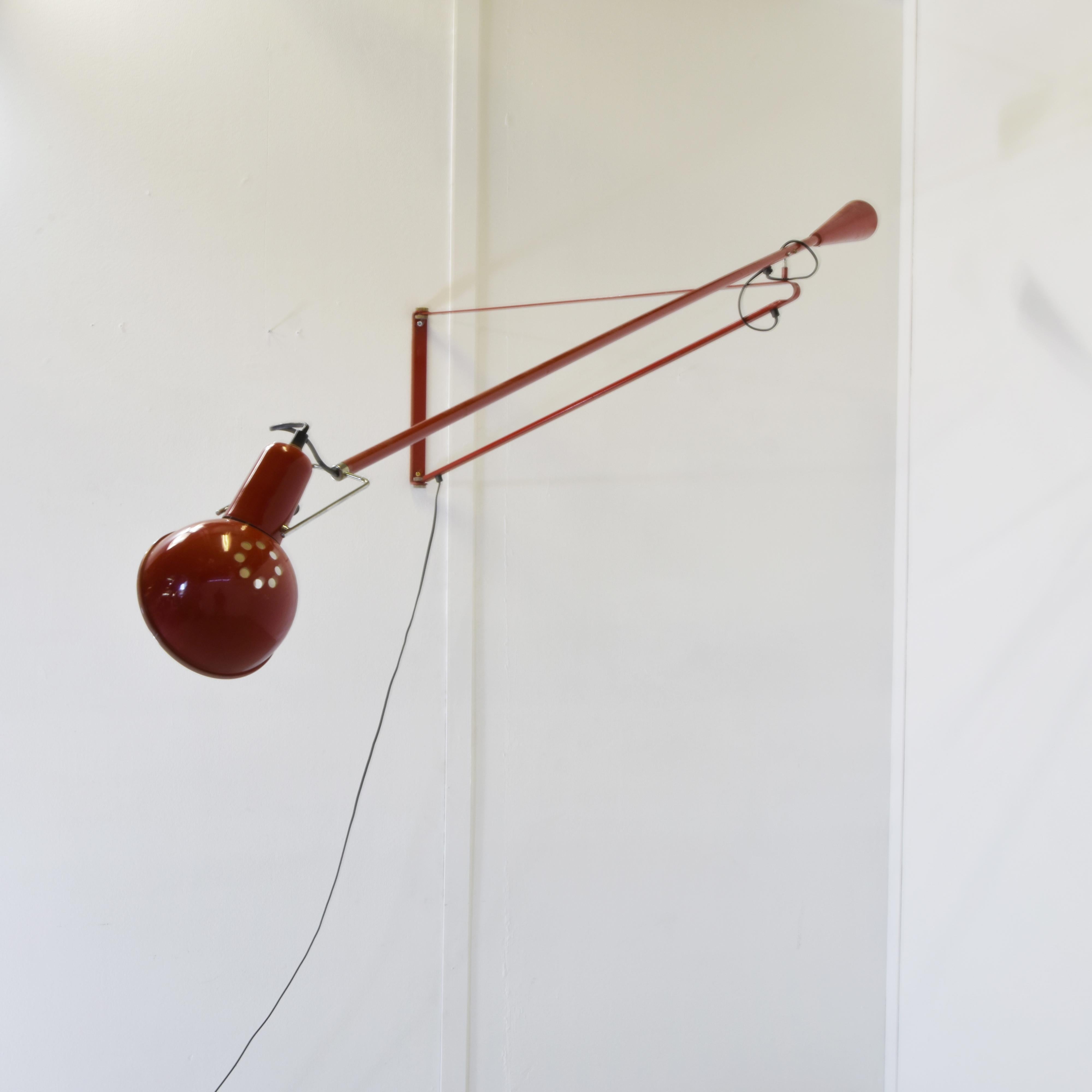 Wandleuchte Paolo Rizzatto Arteluce, 1970er Jahre. im Zustand „Gut“ im Angebot in bari, IT