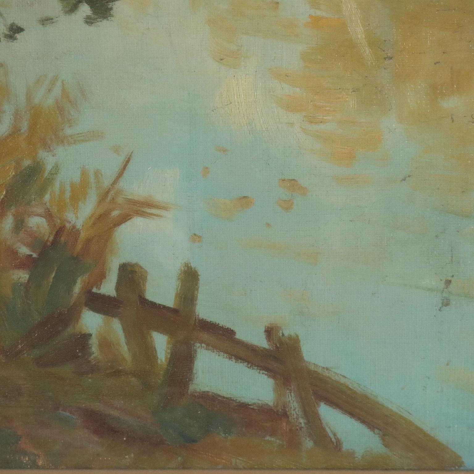 Paisaje con figuras y ovejas Siglo XIX 1