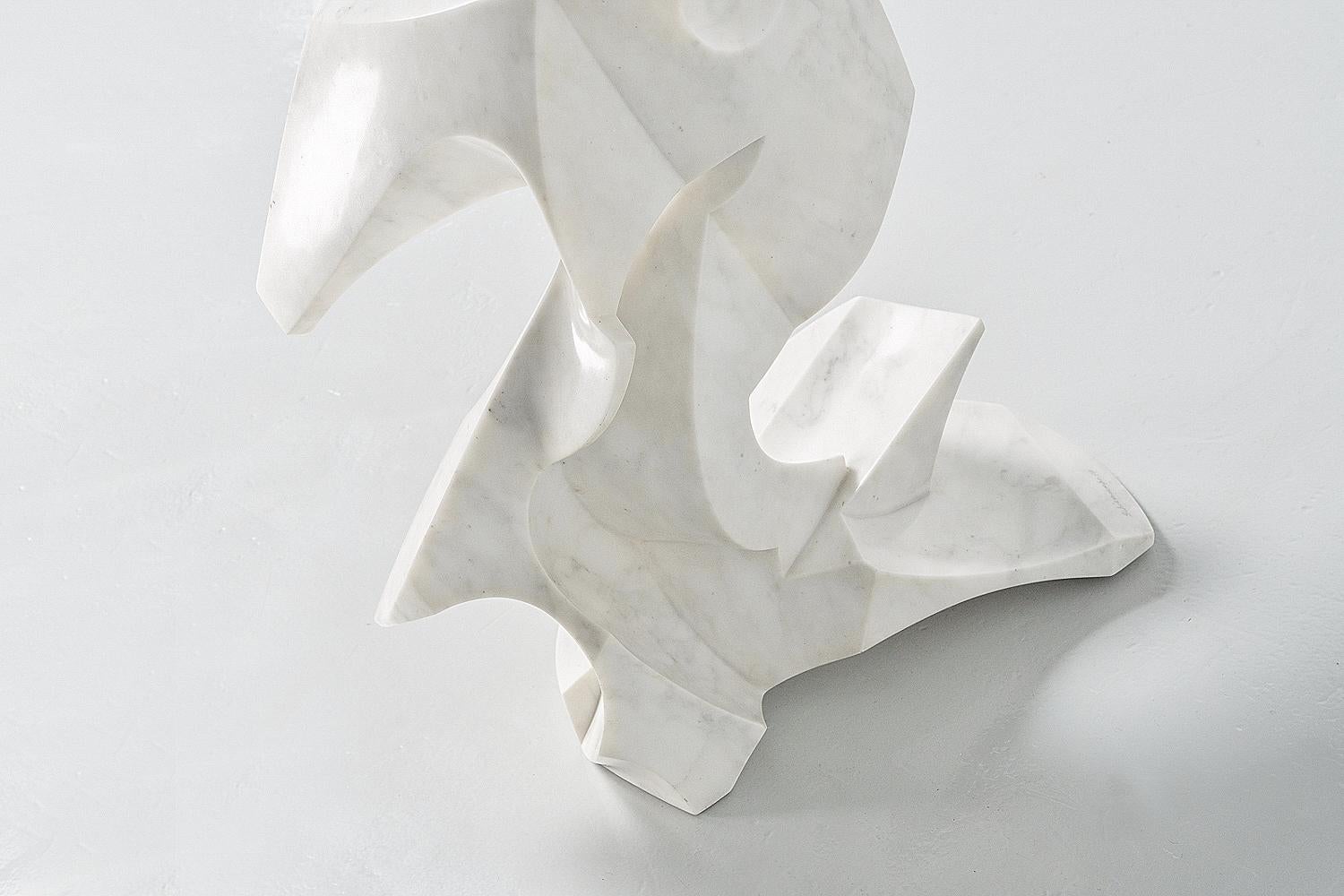 Paolo Schiavocampo Marble Sculpture Italy 1977 4