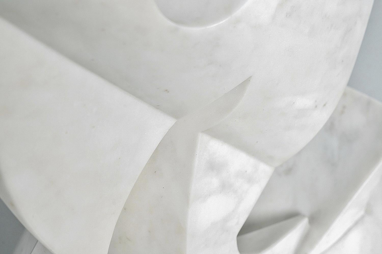 Paolo Schiavocampo Marble Sculpture Italy 1977 5