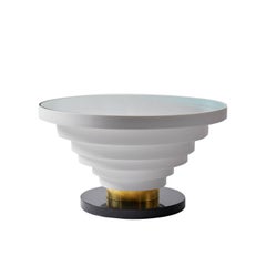 Table Corian de Paolo Setti pour Fipro Studio, style Memphis, Espagne, 2019