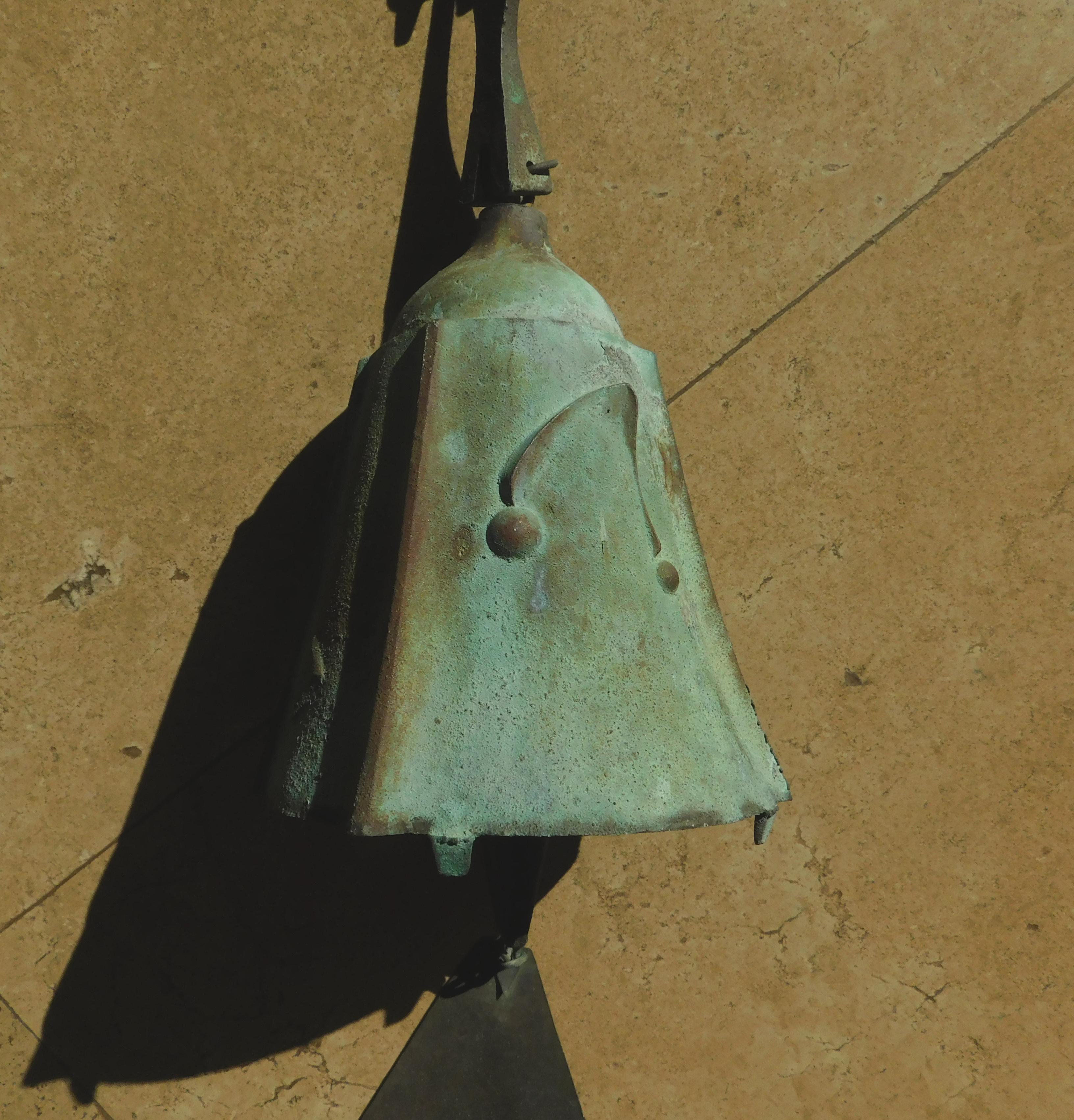 Paolo Soleri Cast Bronze Bell Windchime Sculpture For Sale 2