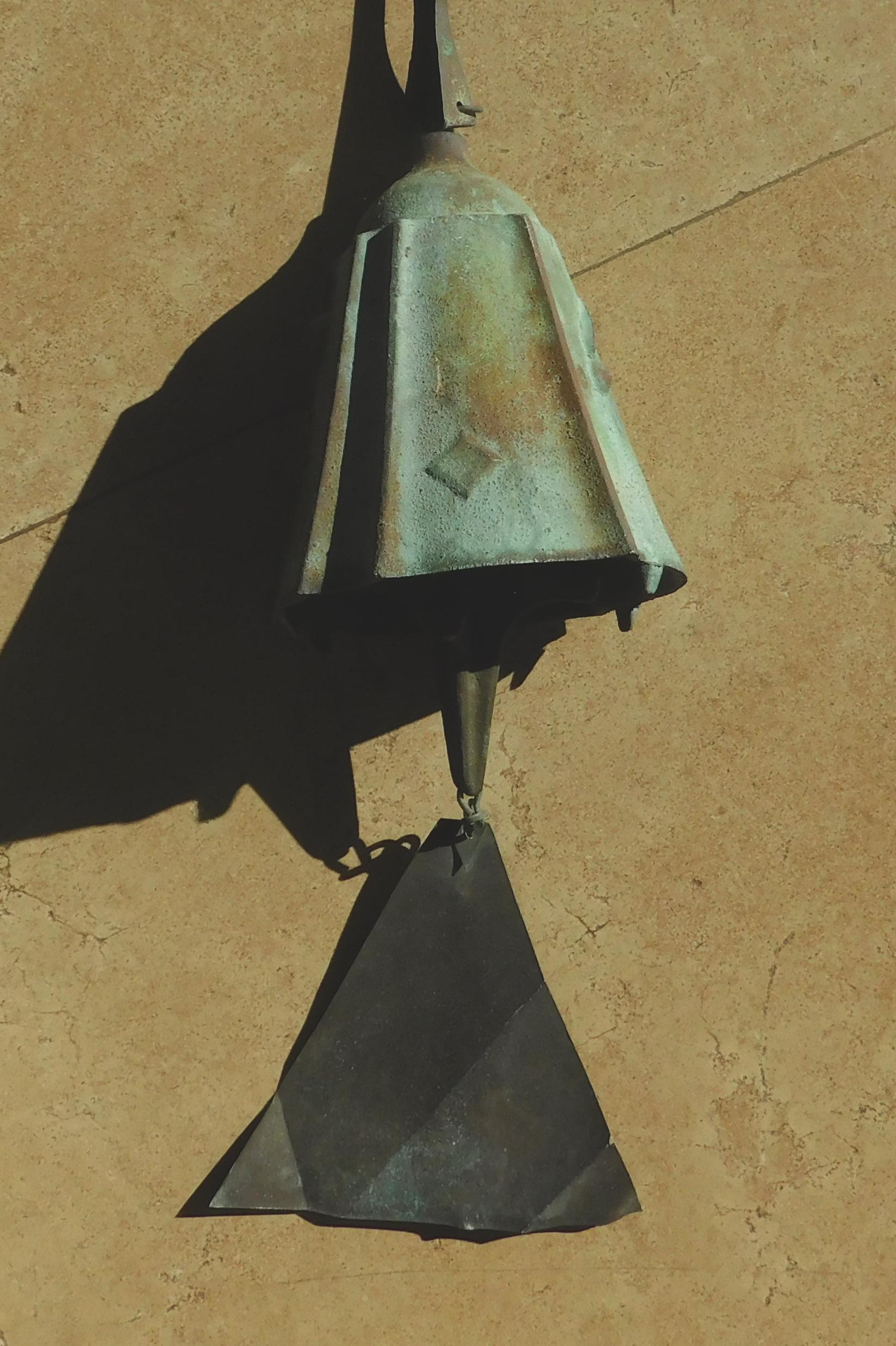 Paolo Soleri Cast Bronze Bell Windchime Sculpture For Sale 3