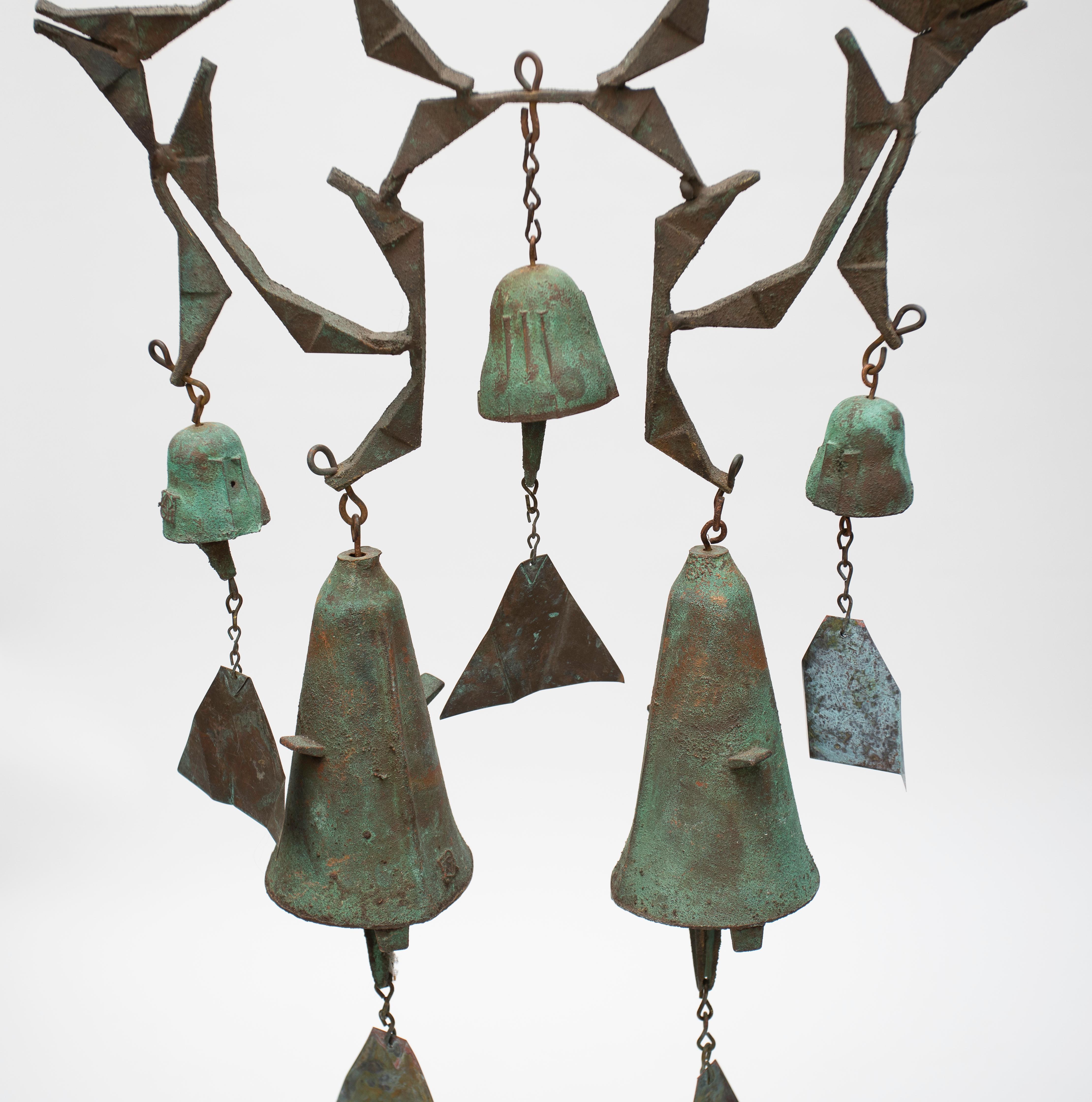 American Paolo Soleri 5 Bell Wind Chime