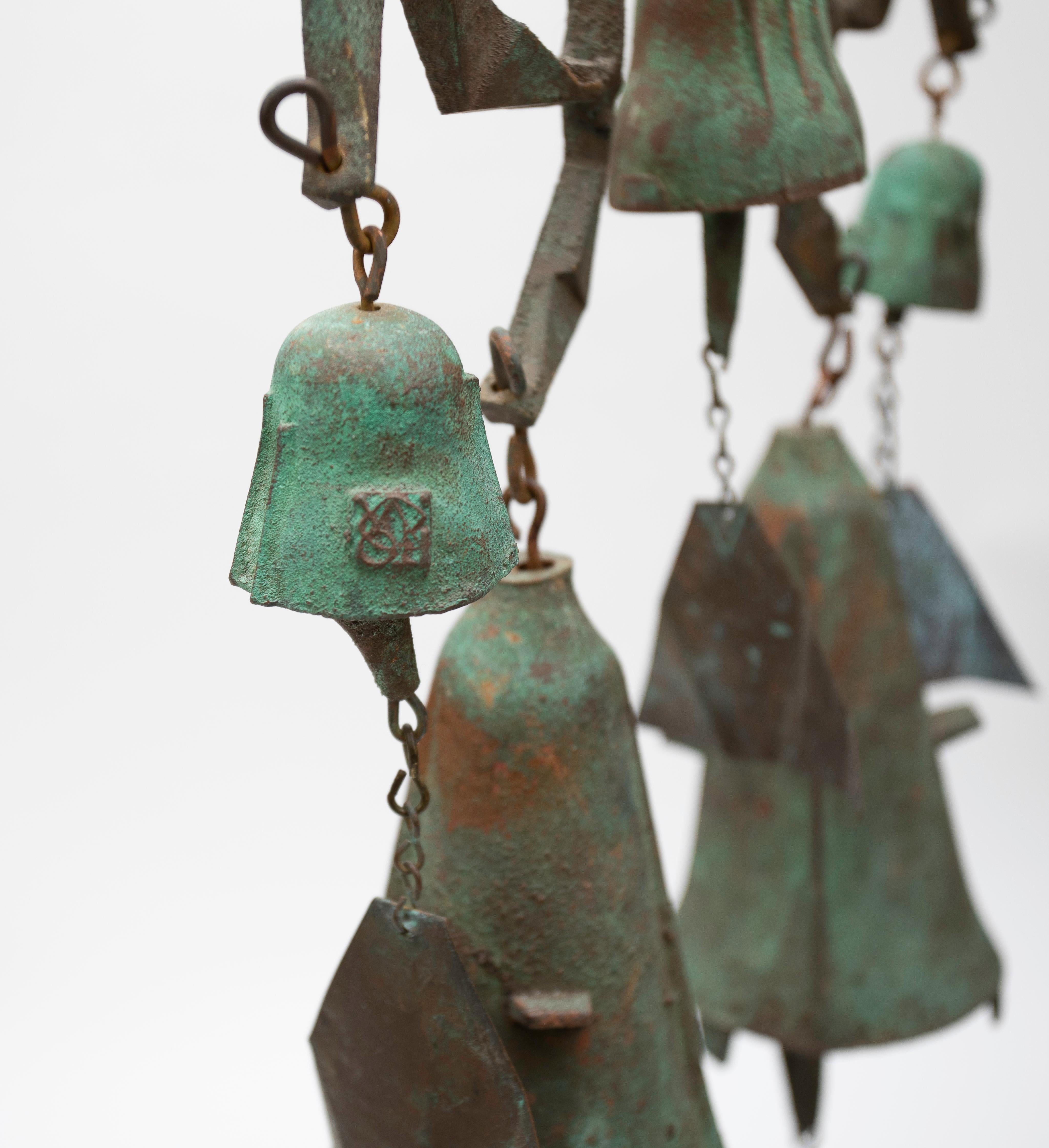 Bronze Paolo Soleri 5 Bell Wind Chime