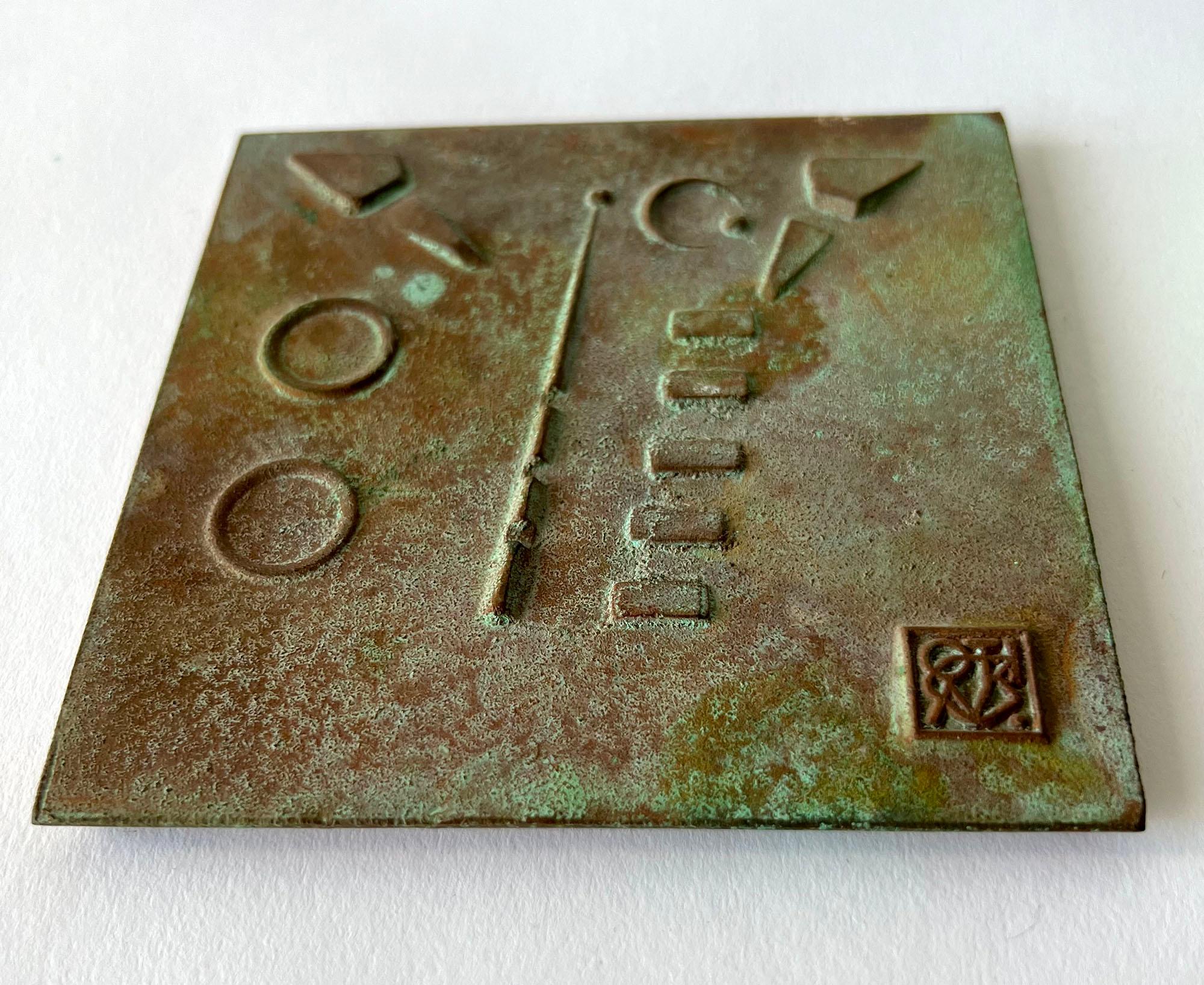 decorative bronze tile