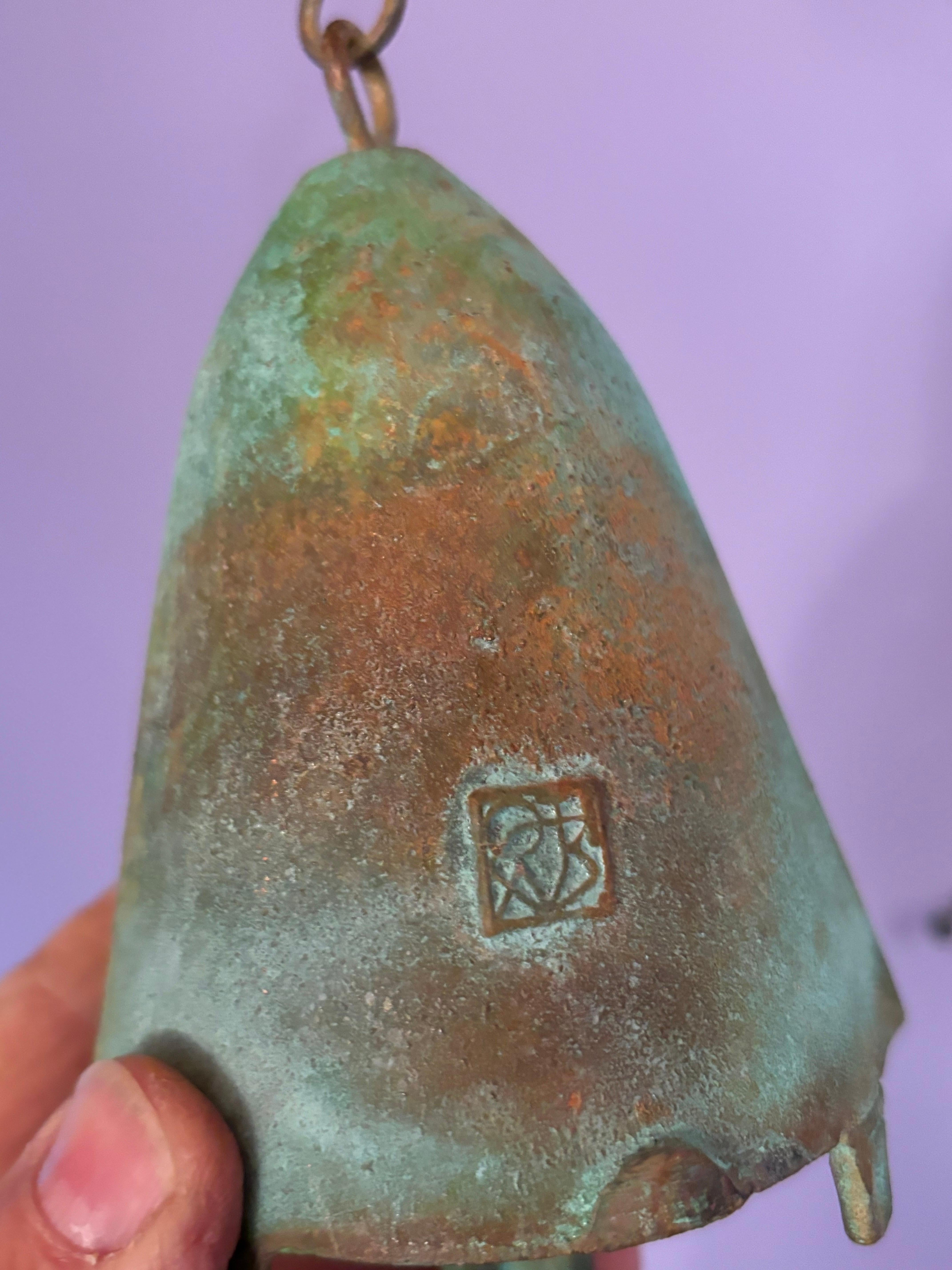 Paolo Soleri Bronze Bell In Good Condition In Philadelphia, PA