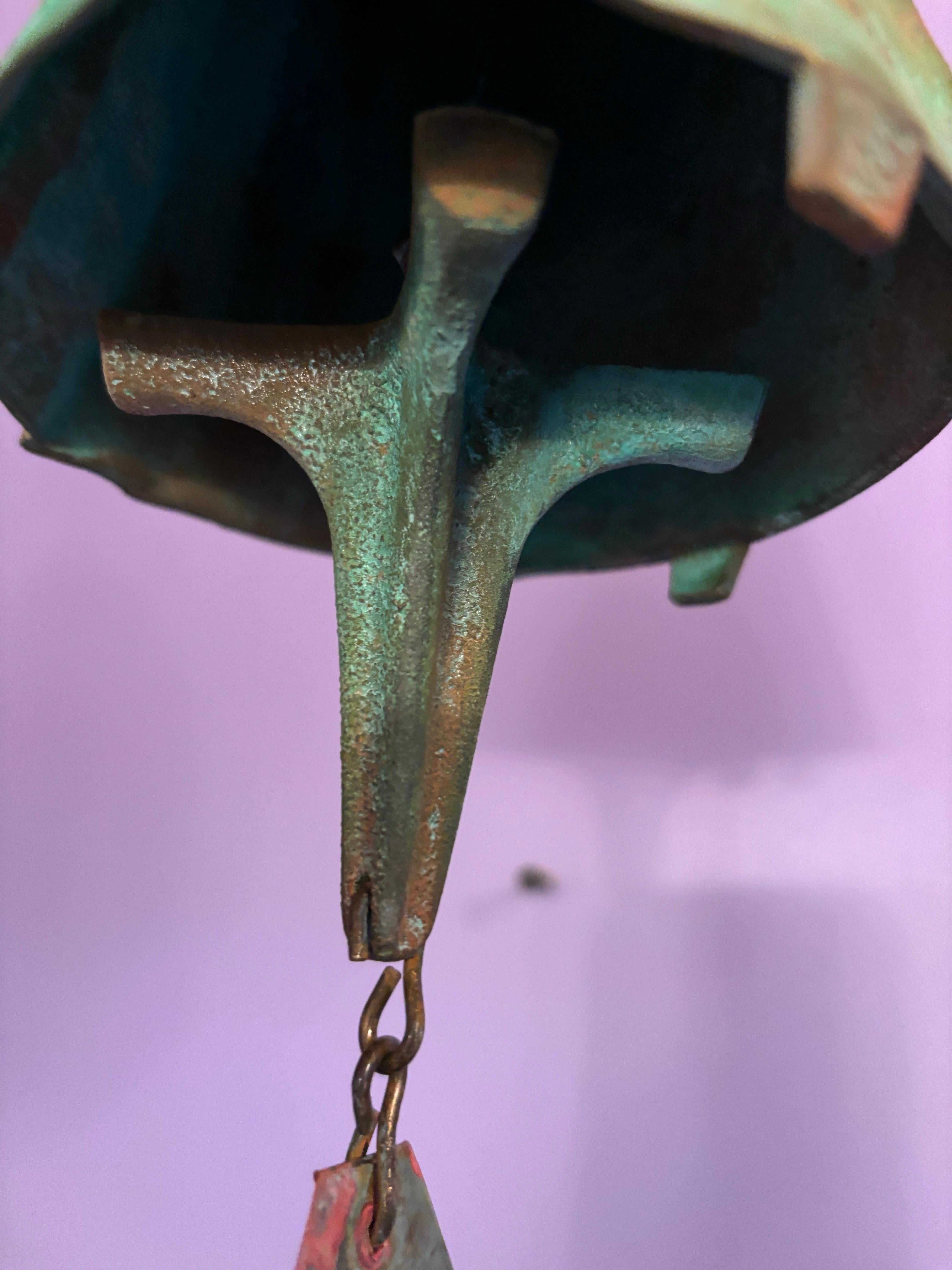 Paolo Soleri Campana de bronce en Bueno estado para la venta en Philadelphia, PA