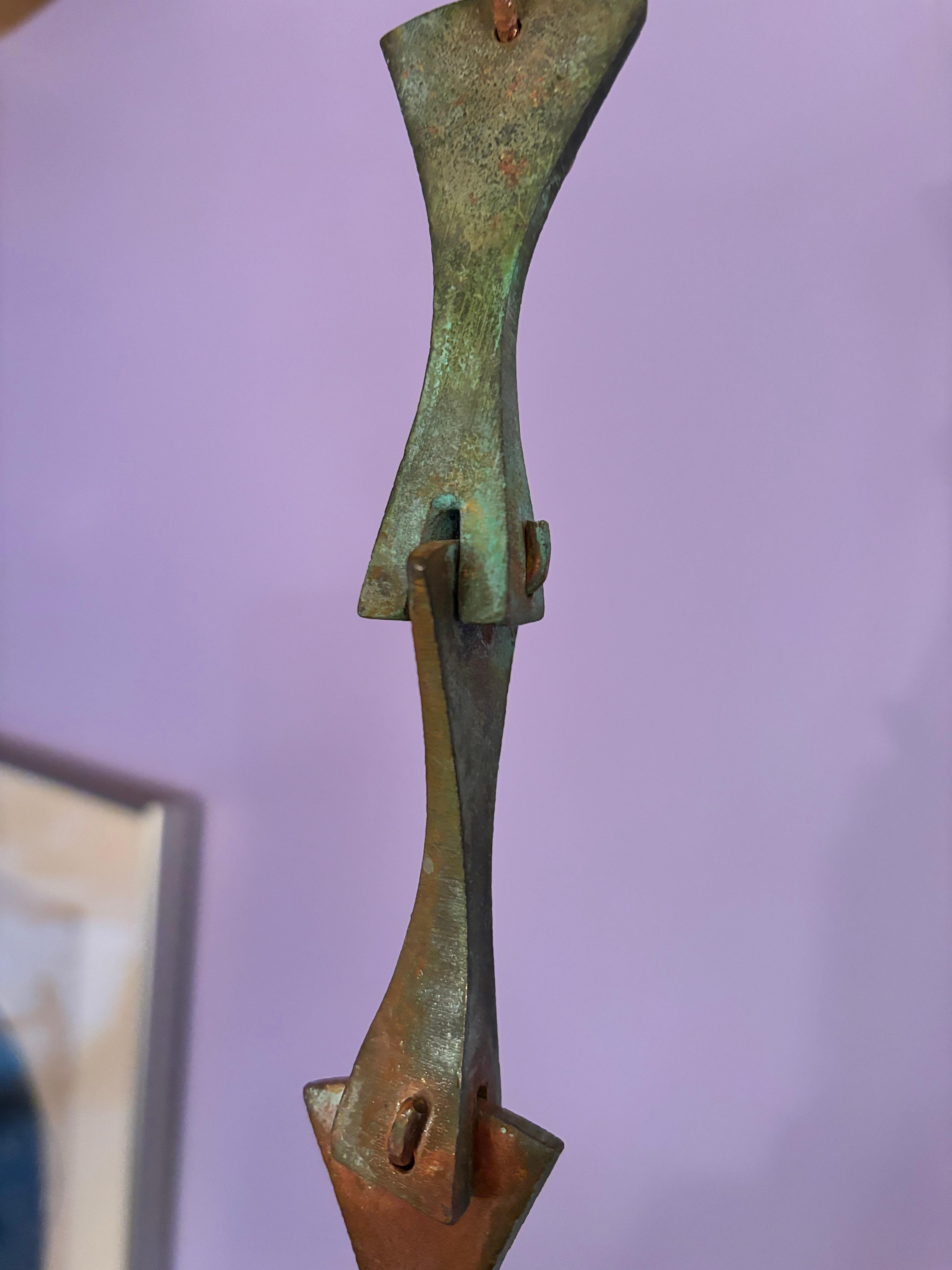 Paolo Soleri Campana de bronce finales del siglo XX en venta