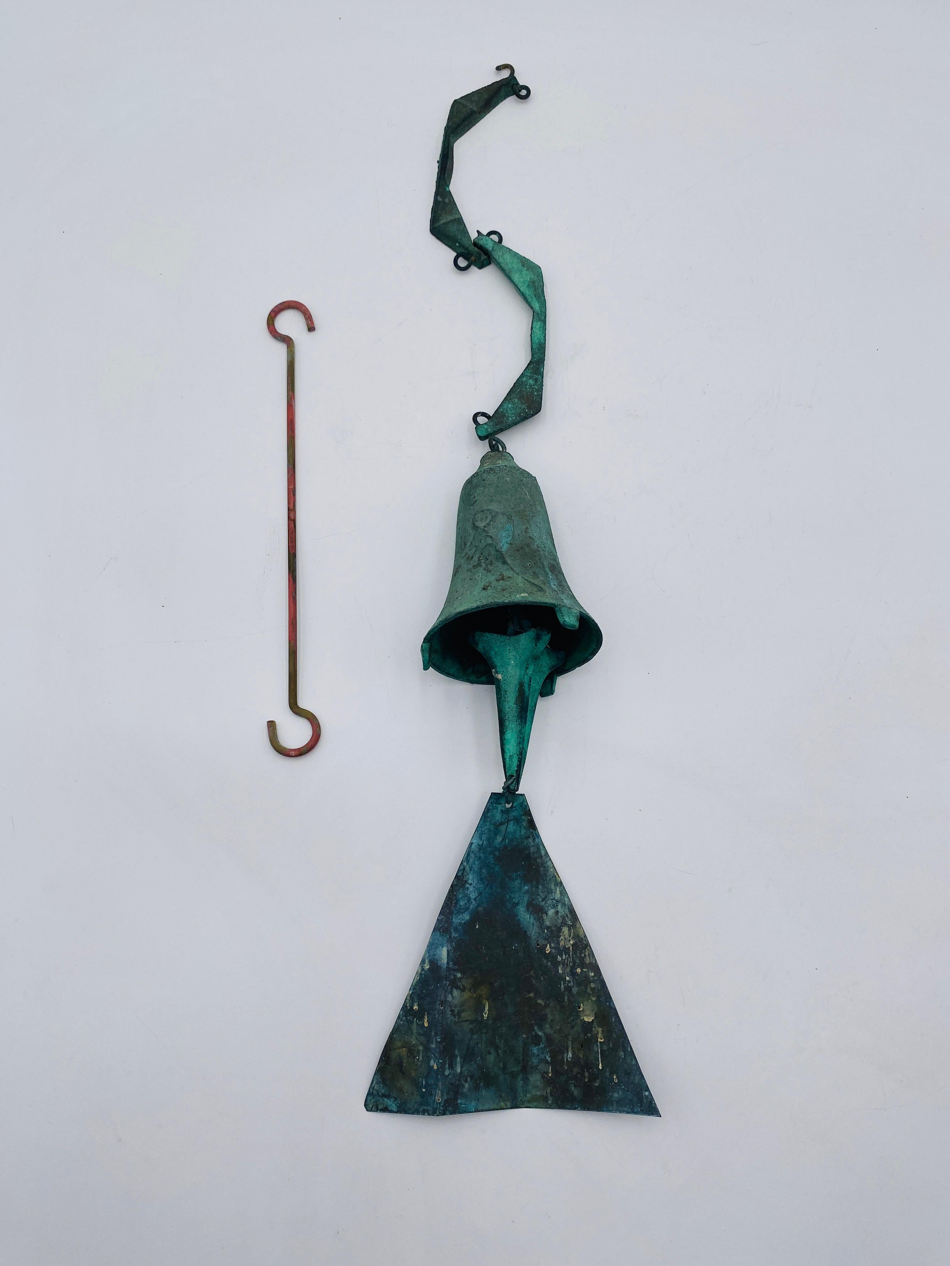 Paolo Soleri Bronze Bell Wind Chime from Cosanti 1970s For Sale 3