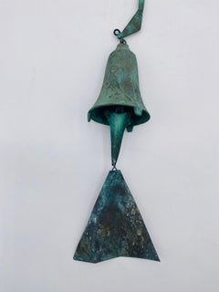Paolo Soleri Bronze Bell Wind Chime from Cosanti 1970