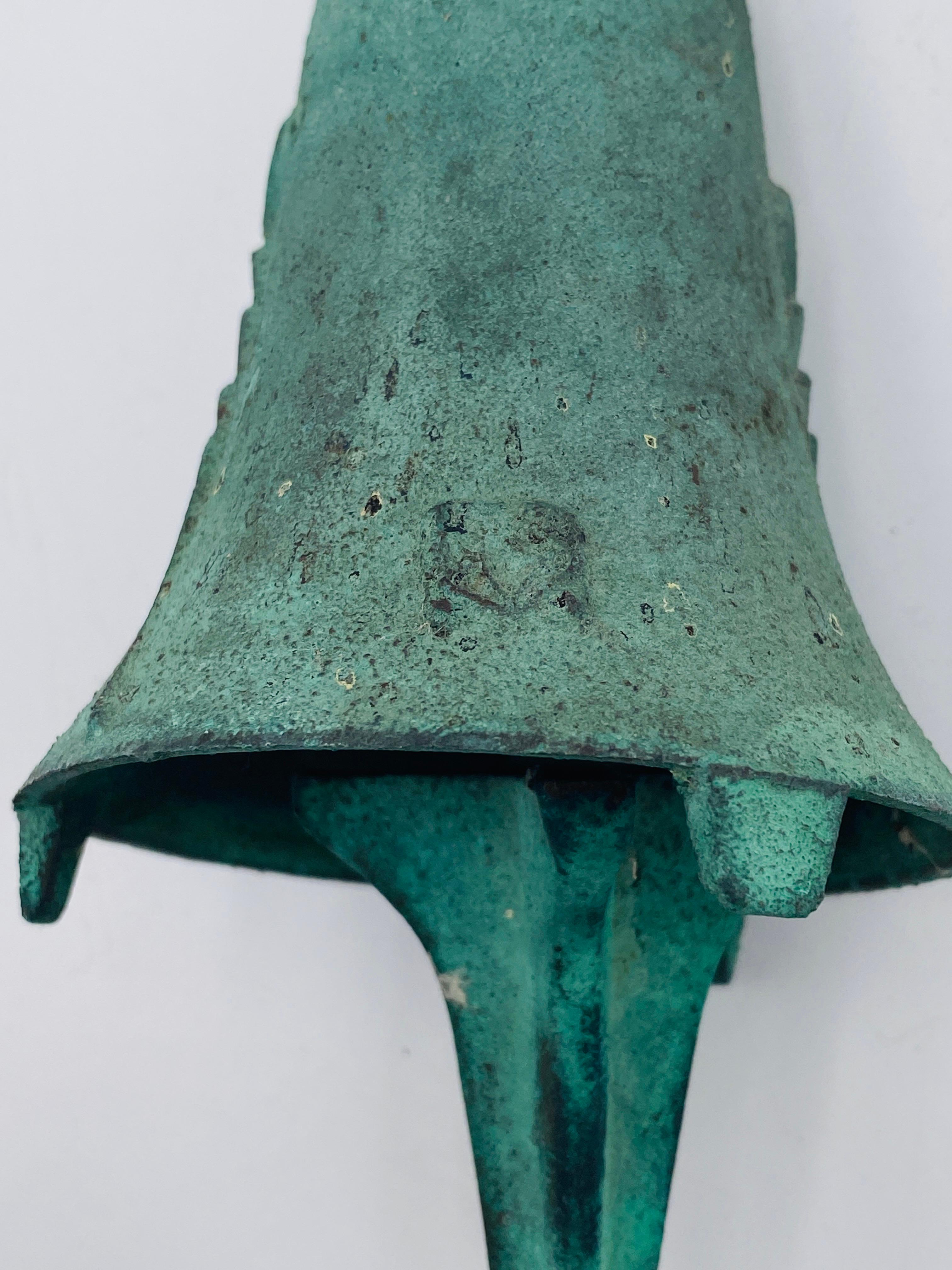 Cast Paolo Soleri Bronze Bell Wind Chime from Cosanti 1970s For Sale