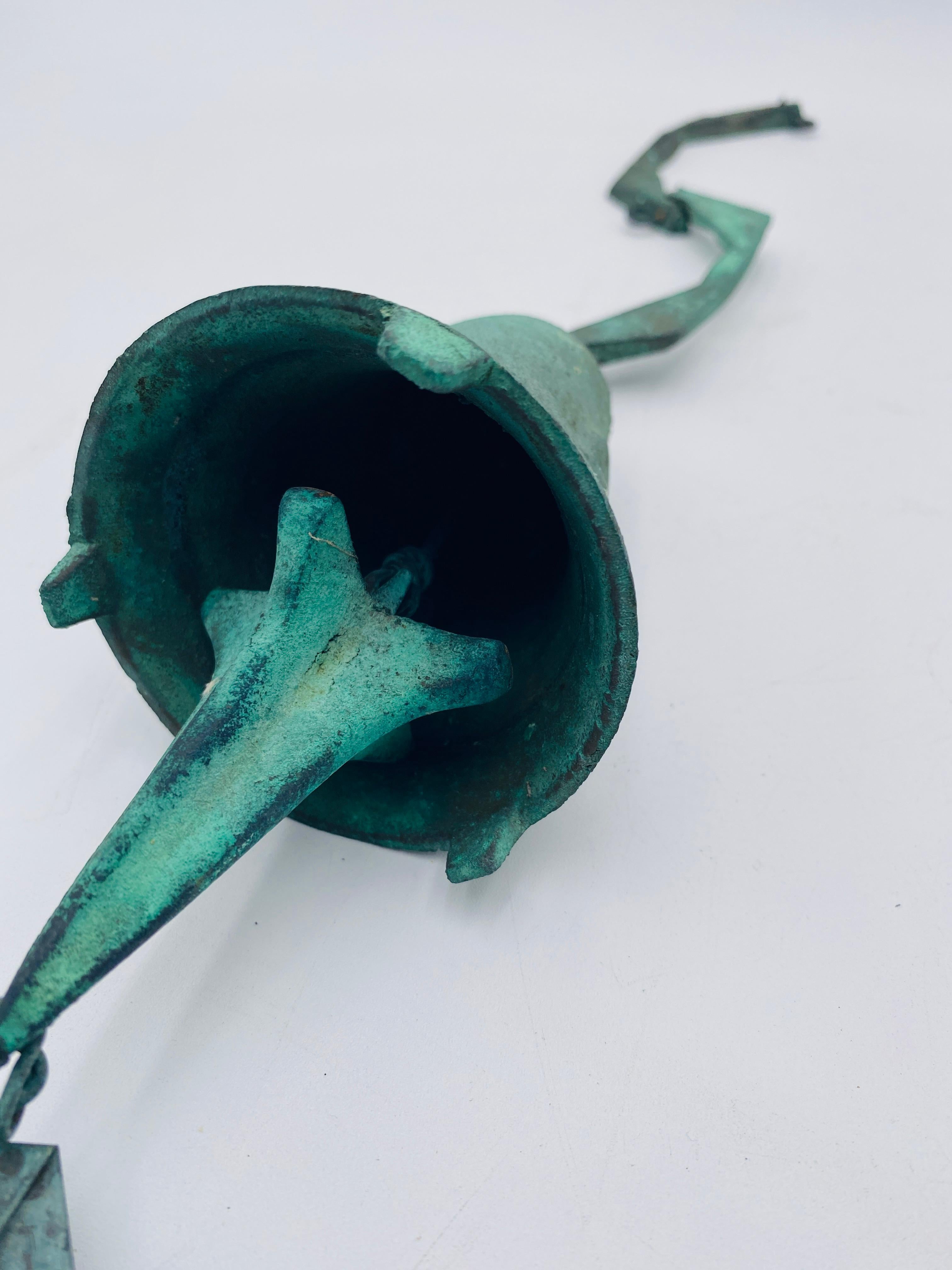 20th Century Paolo Soleri Bronze Bell Wind Chime from Cosanti 1970s For Sale