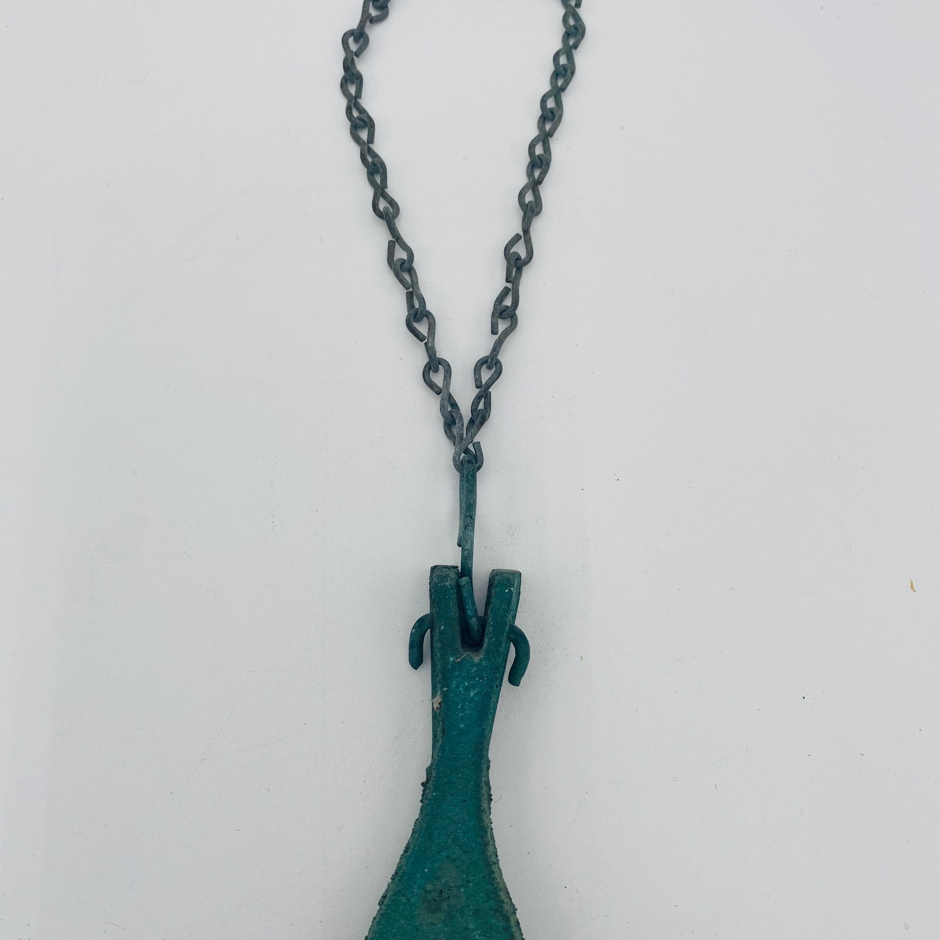 Paolo Soleri Campana de carillón de viento de bronce para Cosanti, años 70 en venta 2
