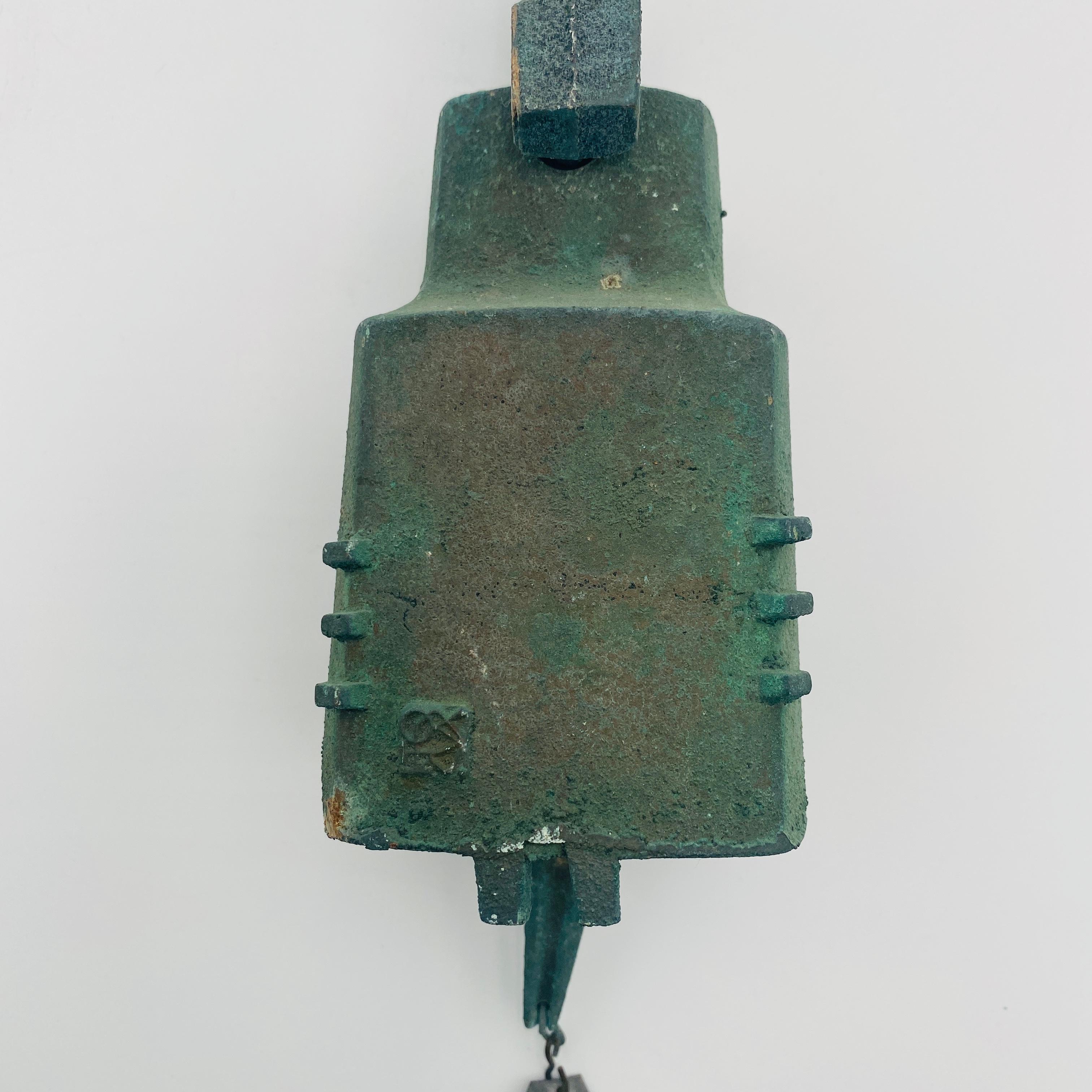 Paolo Soleri Campana de carillón de viento de bronce para Cosanti, años 70 Estadounidense en venta