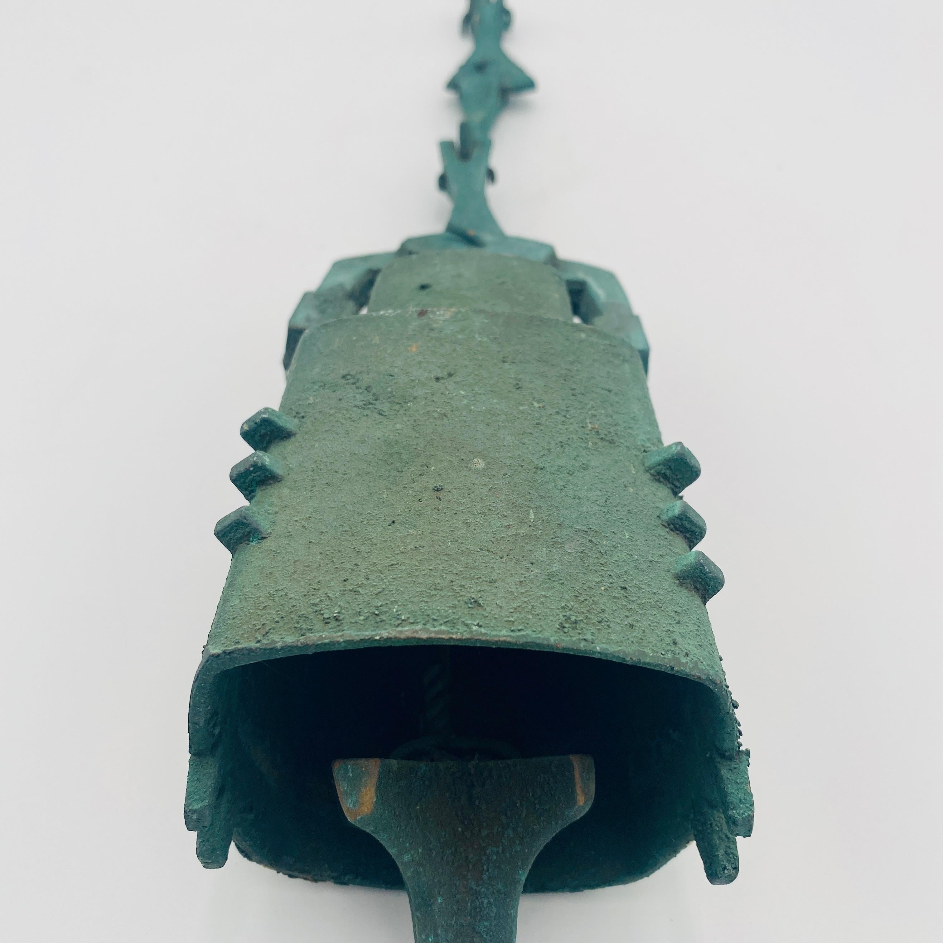 Paolo Soleri Campana de carillón de viento de bronce para Cosanti, años 70 Bronce en venta