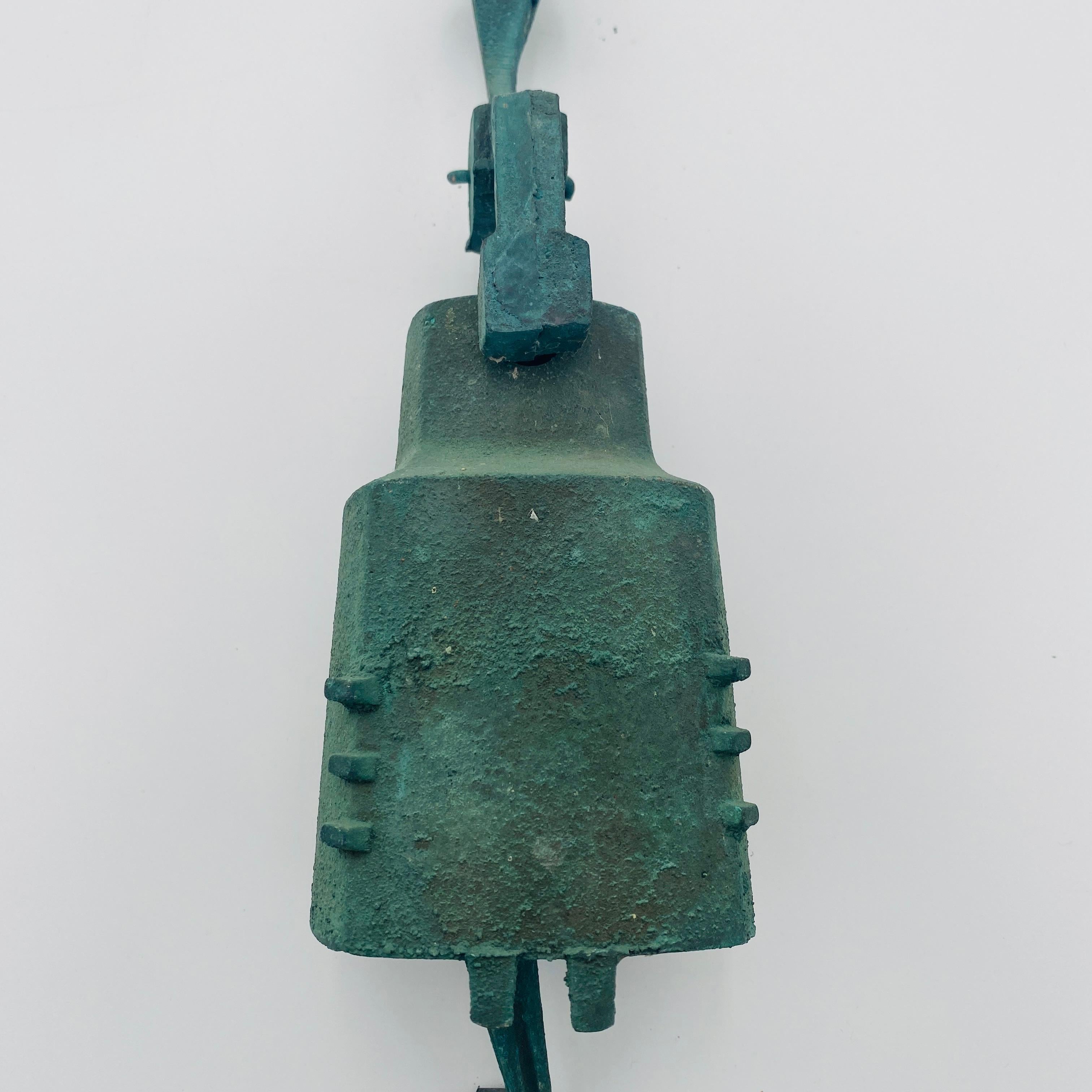 Paolo Soleri Campana de carillón de viento de bronce para Cosanti, años 70 en venta 1