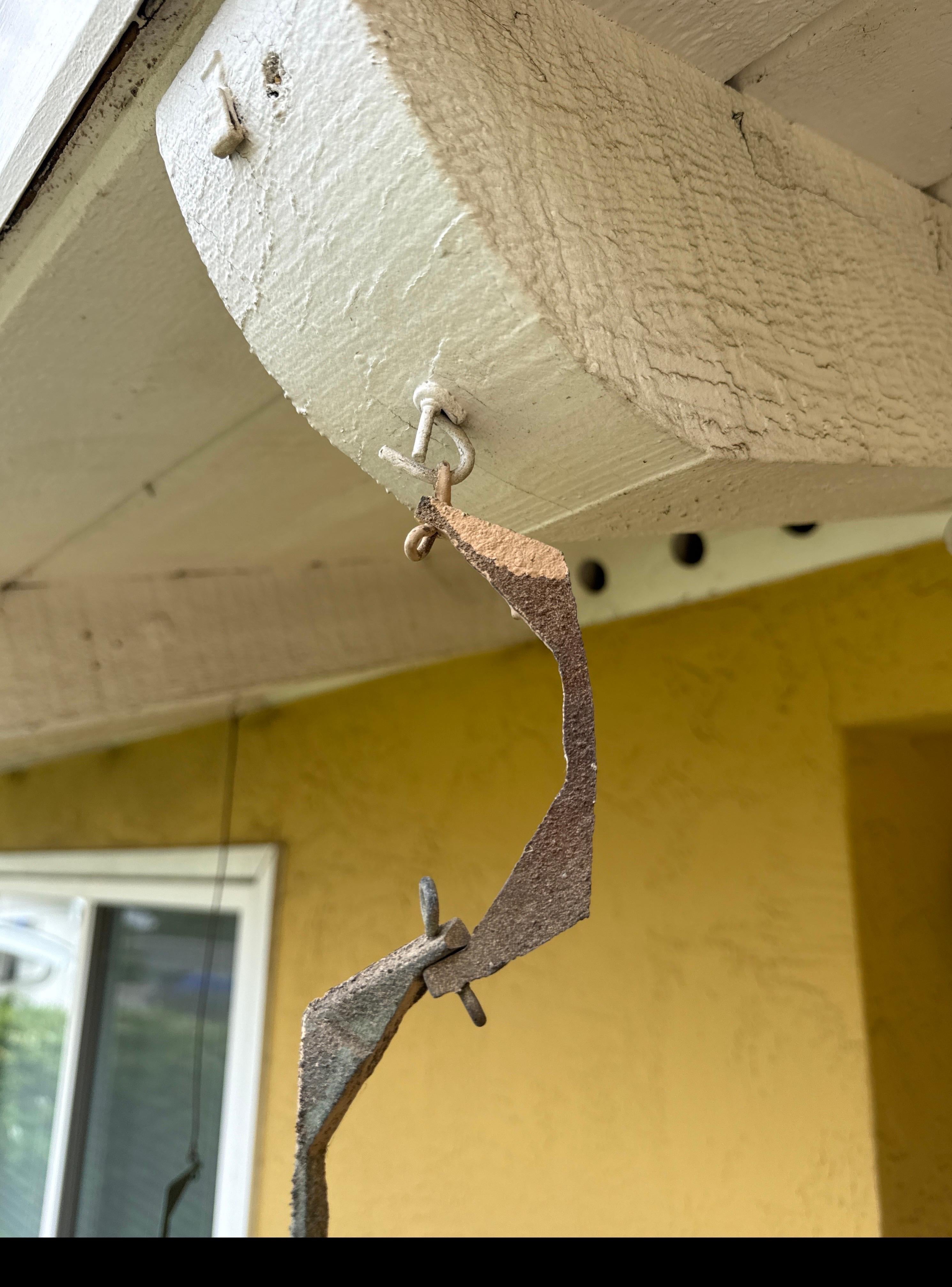 Metal Paolo Soleri Brutalist Cast Bronze Bell Wind Chime from Cosanti For Sale