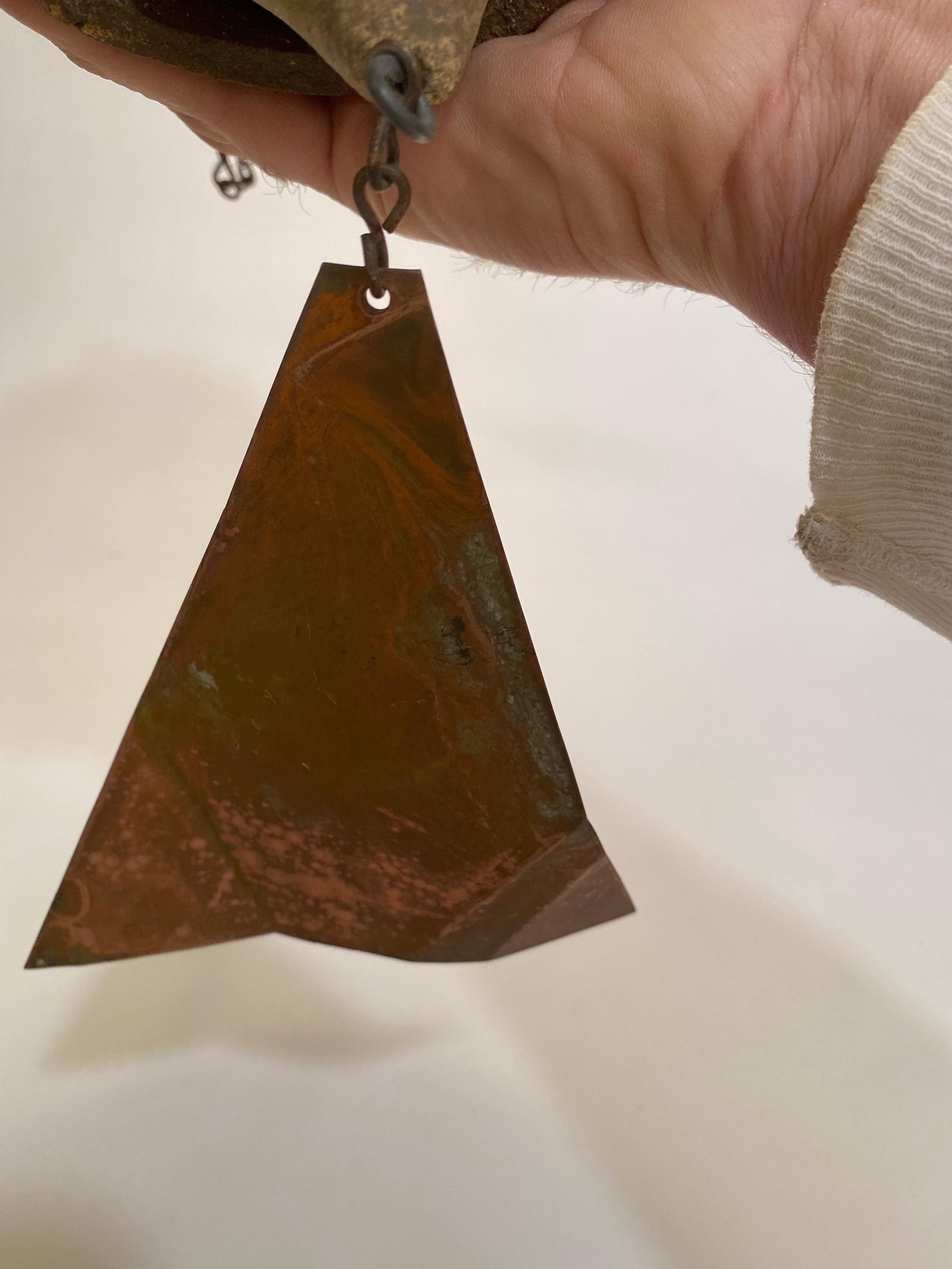Paolo Soleri Brutalist Pottery Wind Bell for Hand of The Craftsman 5