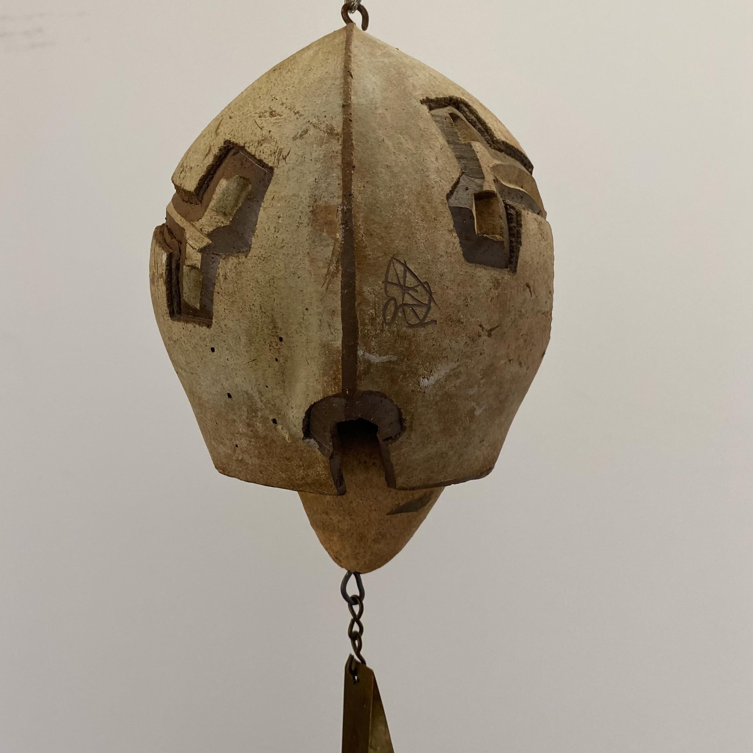 Paolo Soleri Clay Chime In Good Condition In New York, NY