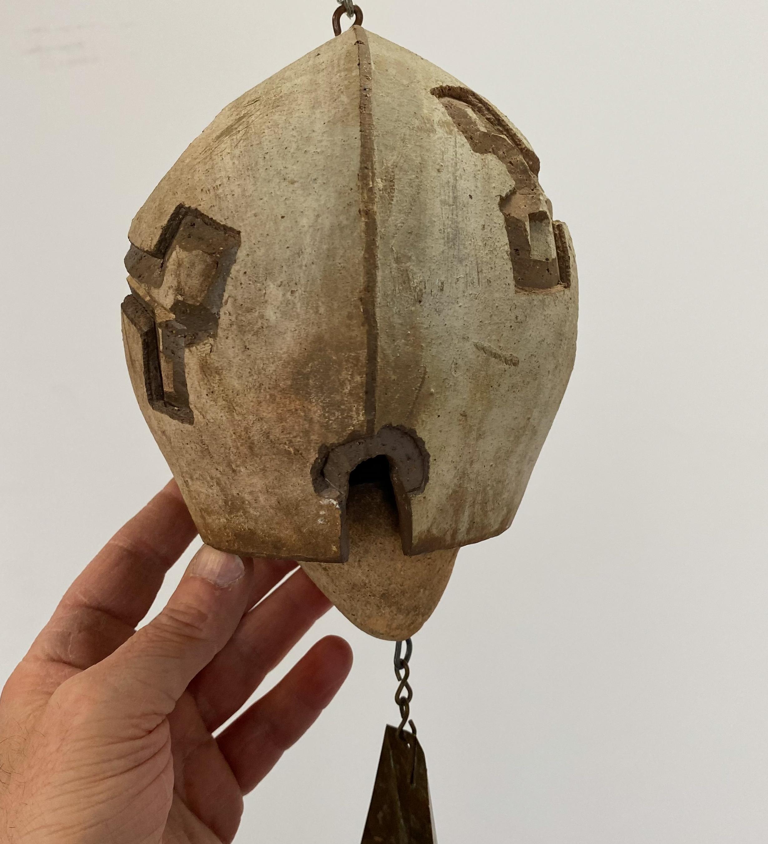 Mid-20th Century Paolo Soleri Clay Chime