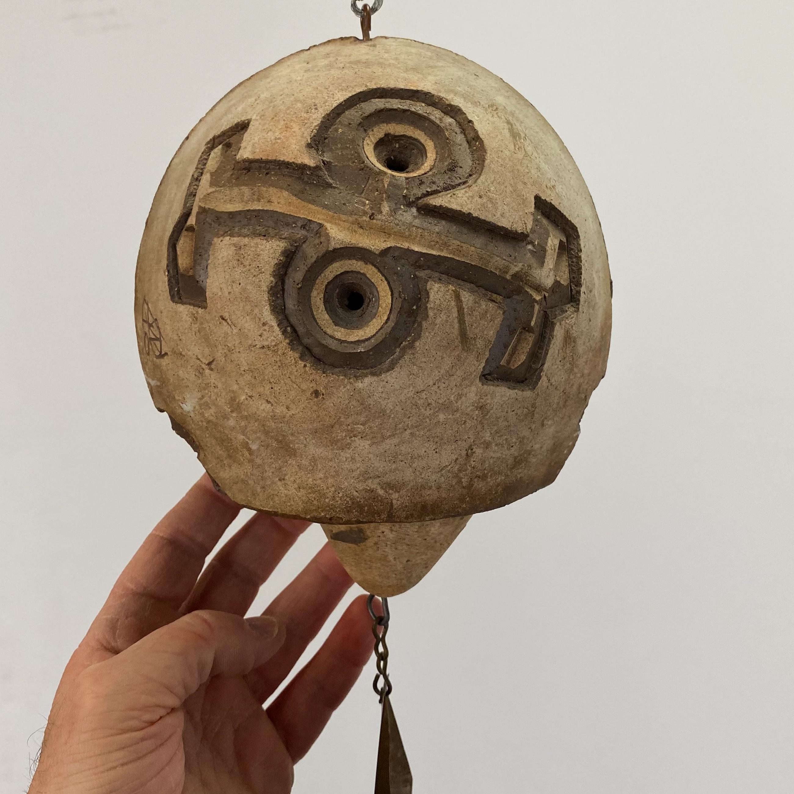 Paolo Soleri Clay Chime 1