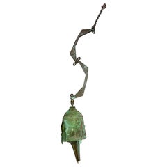 Paolo Soleri Cosanti Arcosanti Cast Bronze Brutalist Wind Chime/ Wind Bell