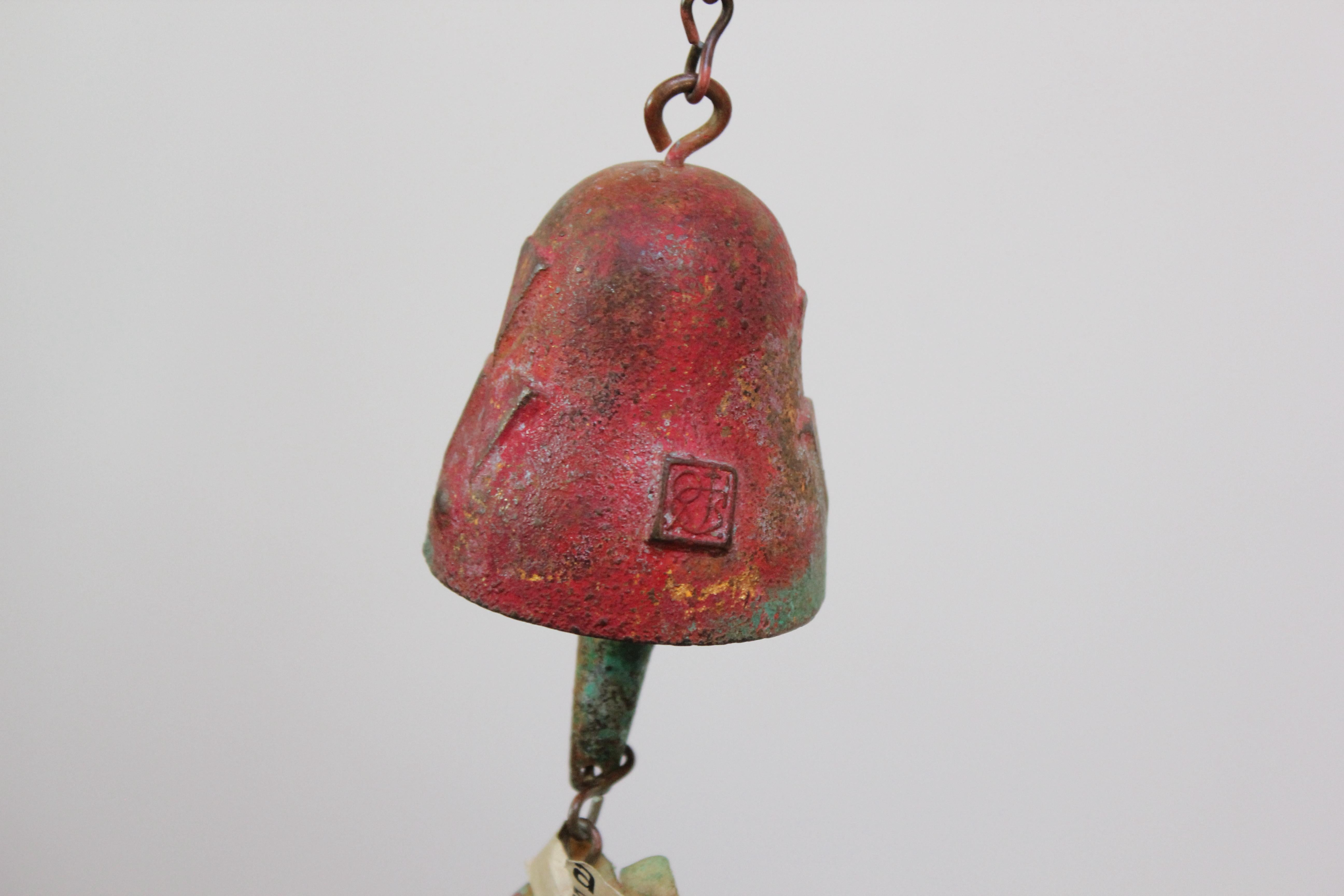 Paolo Soleri for Arconsanti Vintage Multi-Color Bronze Bell / Wind Chime 8