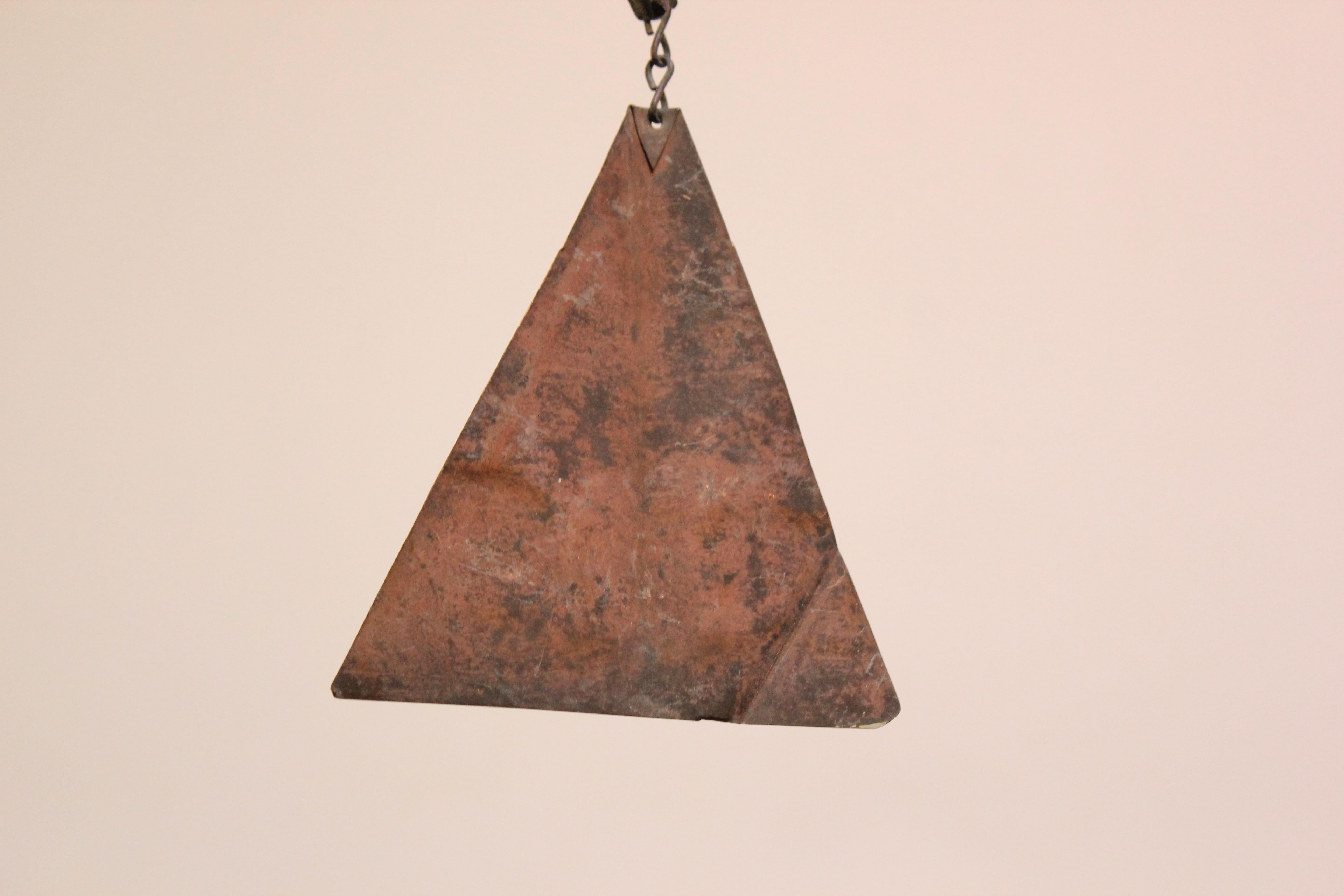 Paolo Soleri for Arconsanti Vintage Patinated Bronze Bell / Wind Chime 3