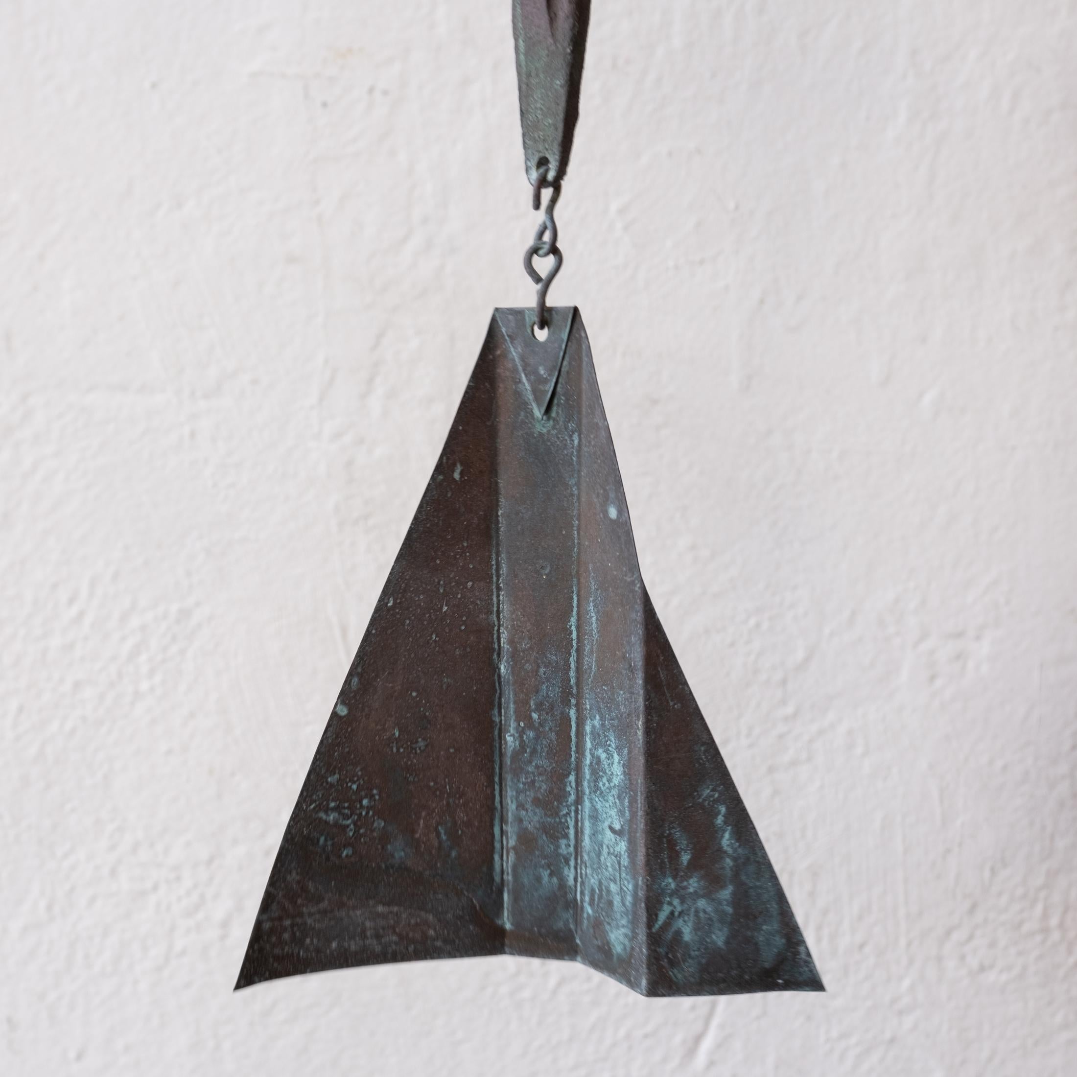 Paolo Soleri Hanging Bronze Bell 1960s 2