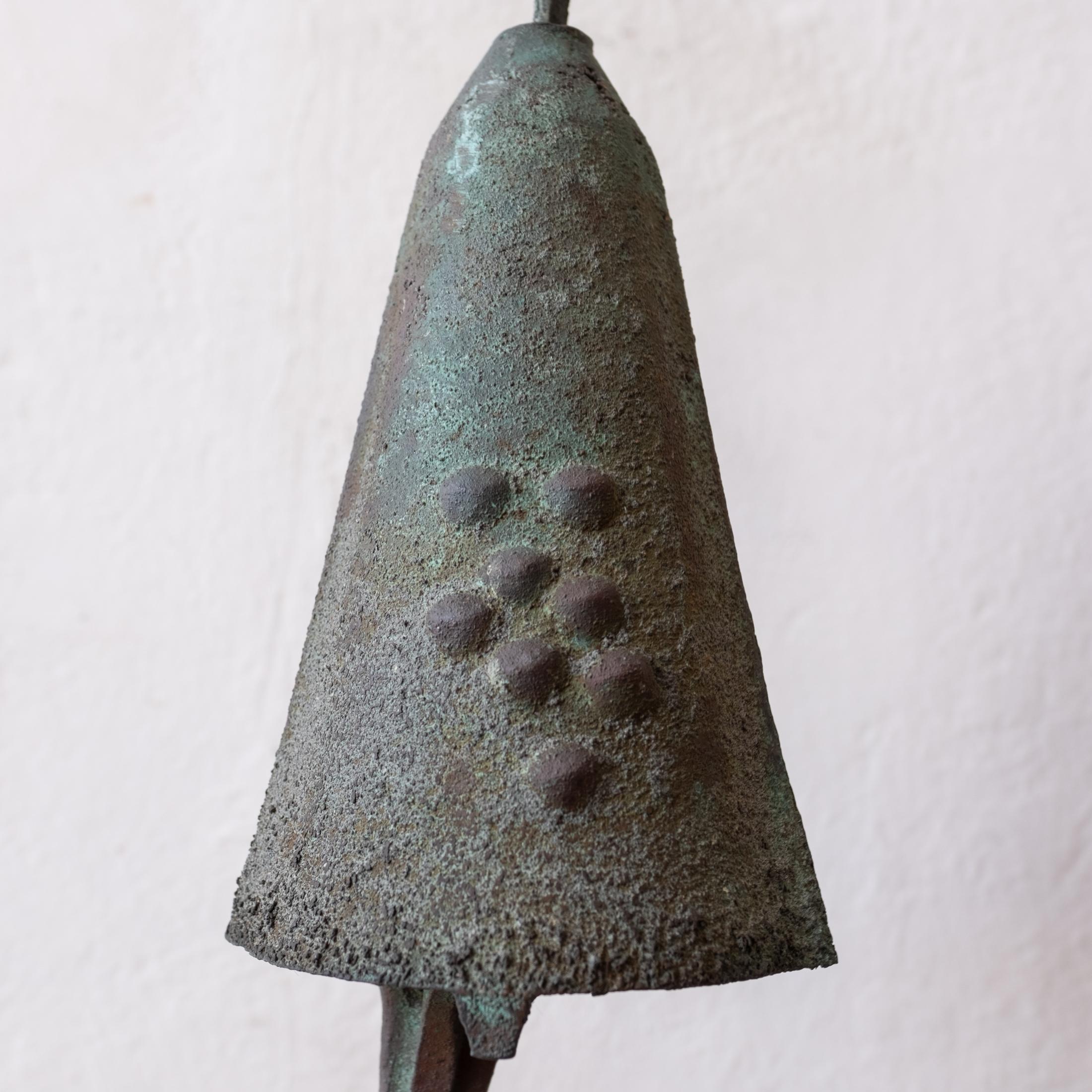Paolo Soleri Hanging Bronze Bell 1960s 3
