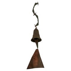 Paolo Soleri Hanging Bronze Bell 1970s Mid Century