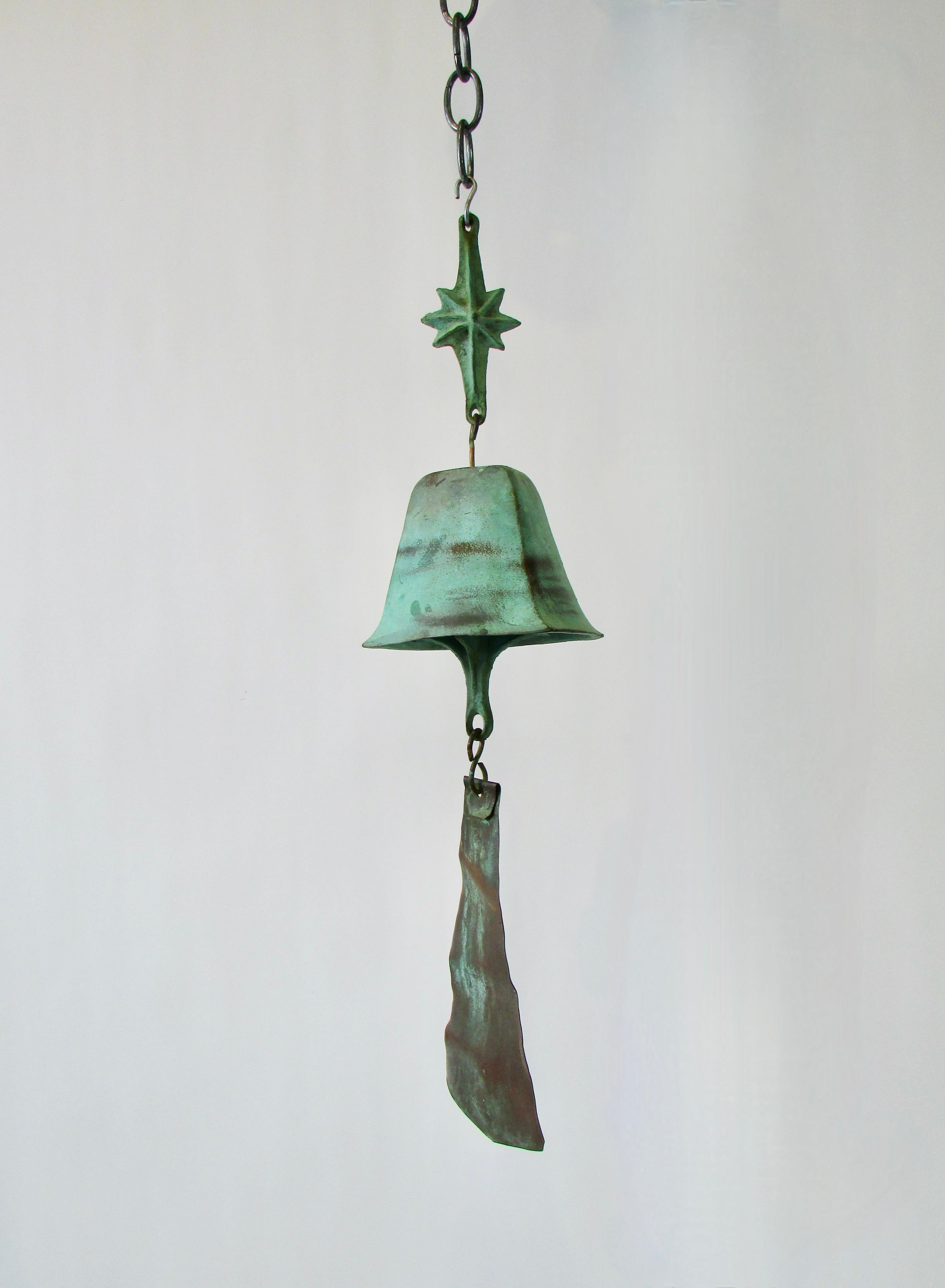 American Paolo Soleri Hanging Bronze Bell