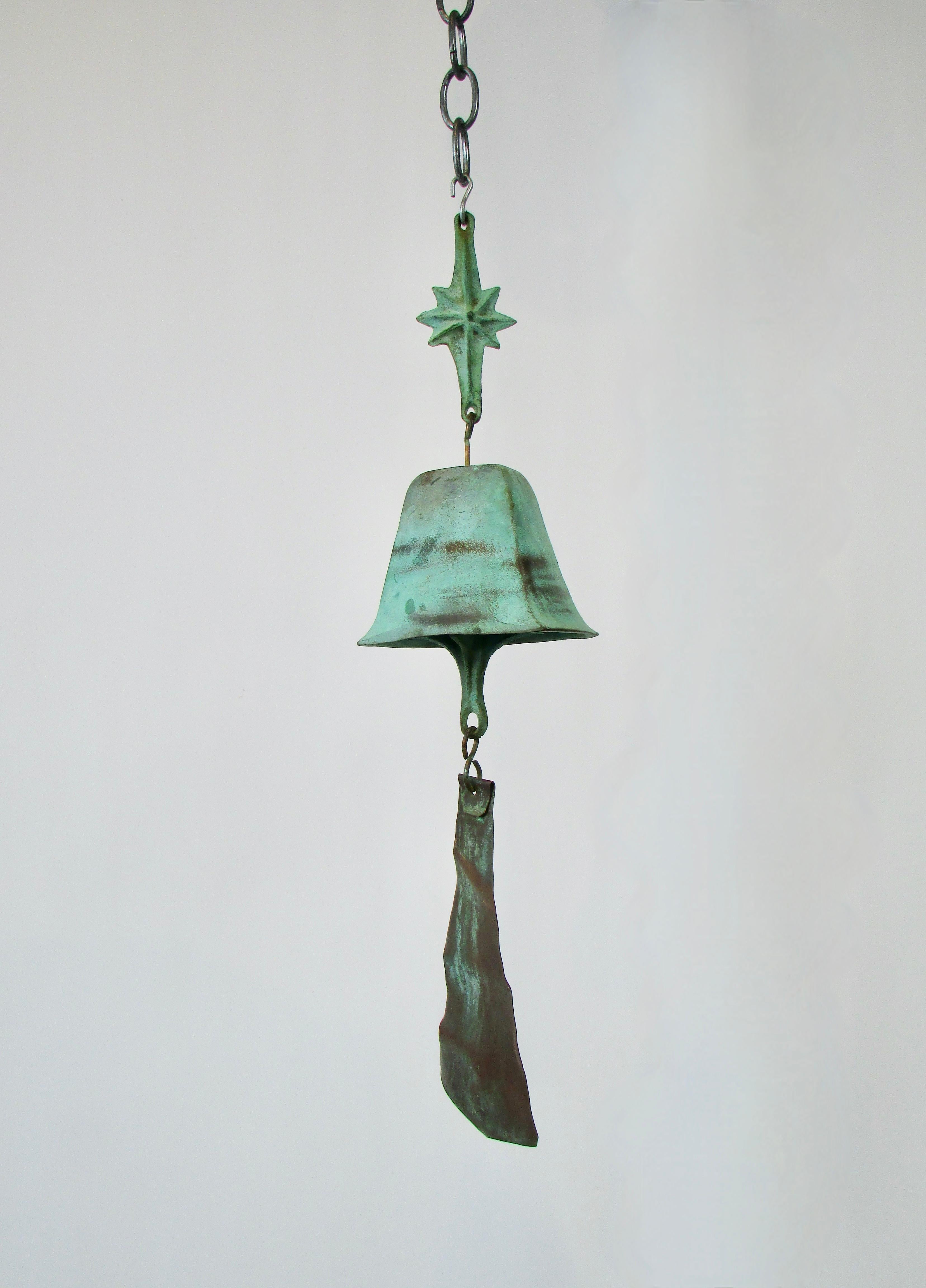 Cast Paolo Soleri Hanging Bronze Bell