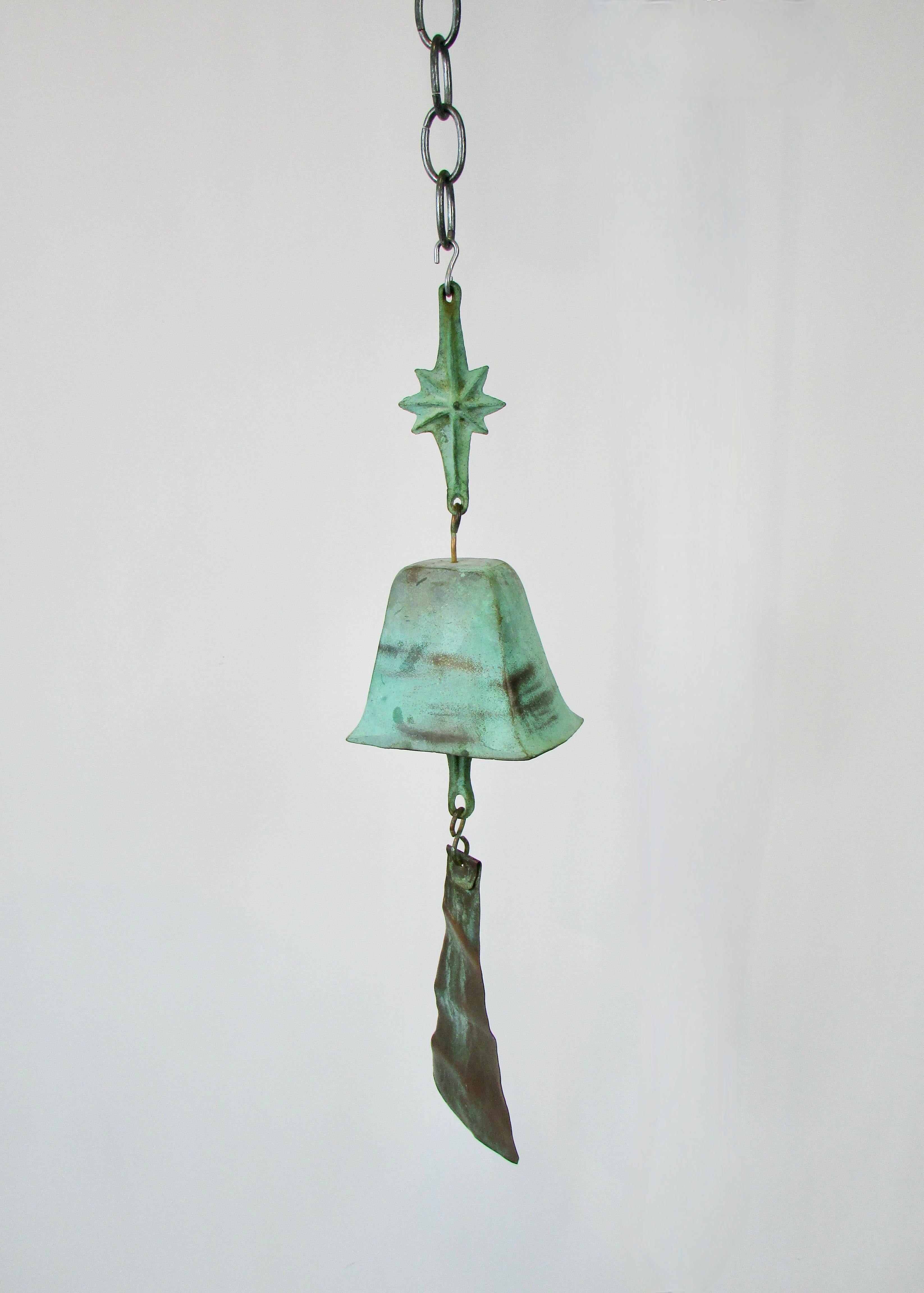 Paolo Soleri Hanging Bronze Bell In Good Condition In Ferndale, MI