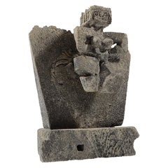 Paolo Soleri-Skulptur mit Akt