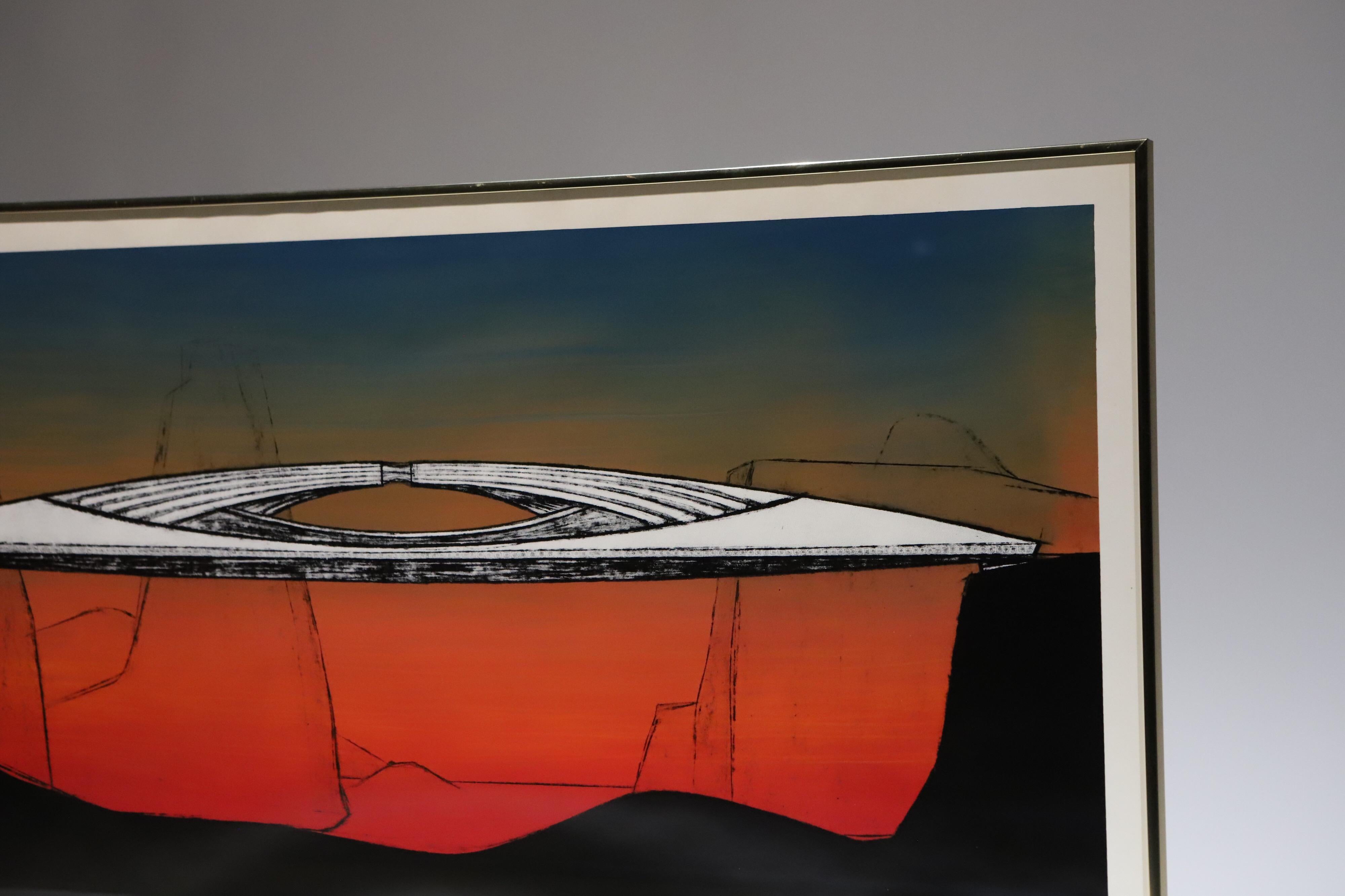 Paolo Soleri Silkscreen 