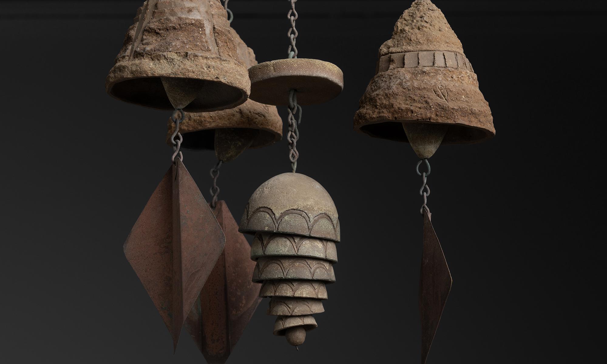 Américain Chime à vent Paolo Soleri, Amérique, circa 1970 en vente