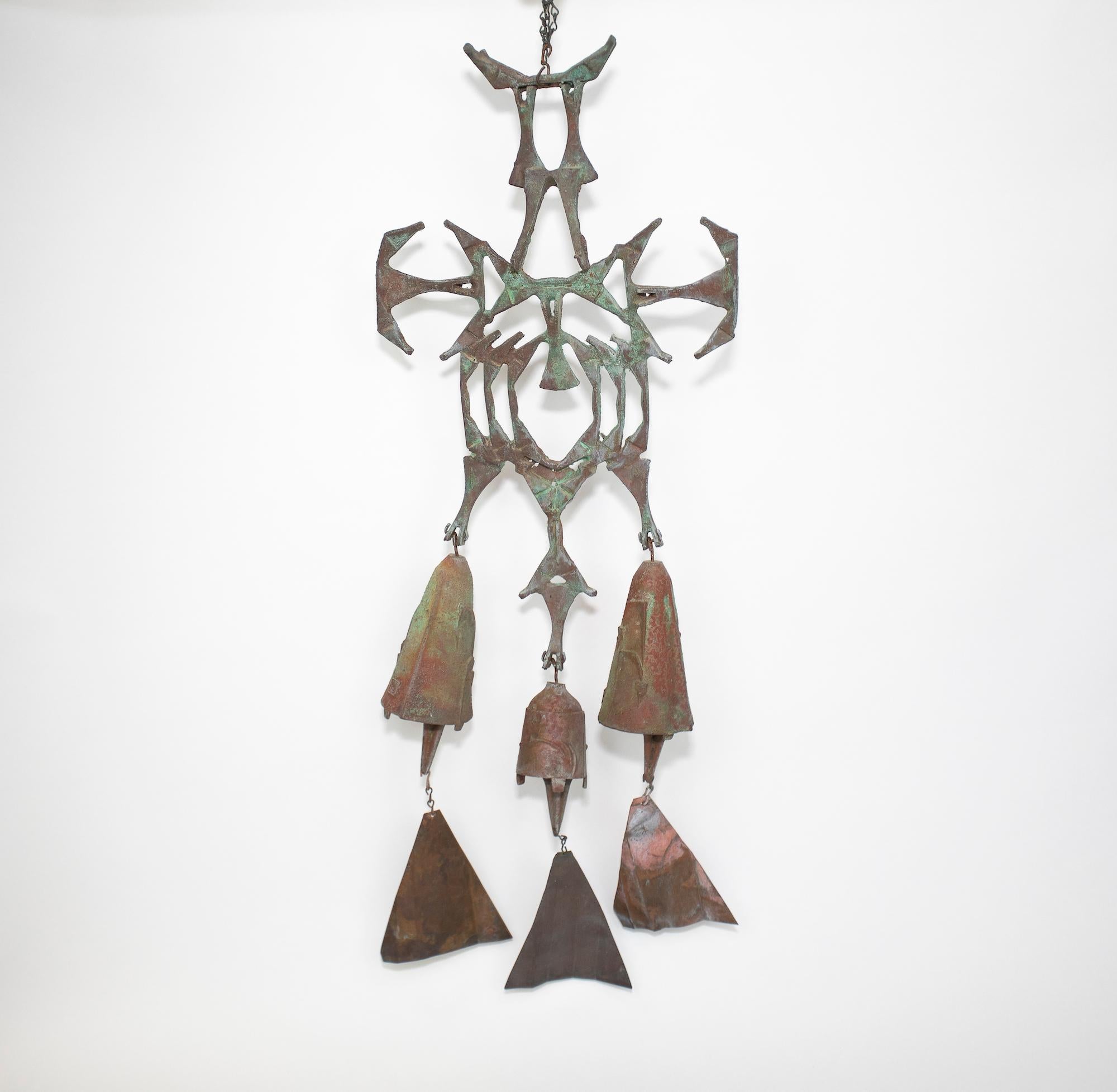 Bronze Paolo Soleri - Chimère à vent en vente
