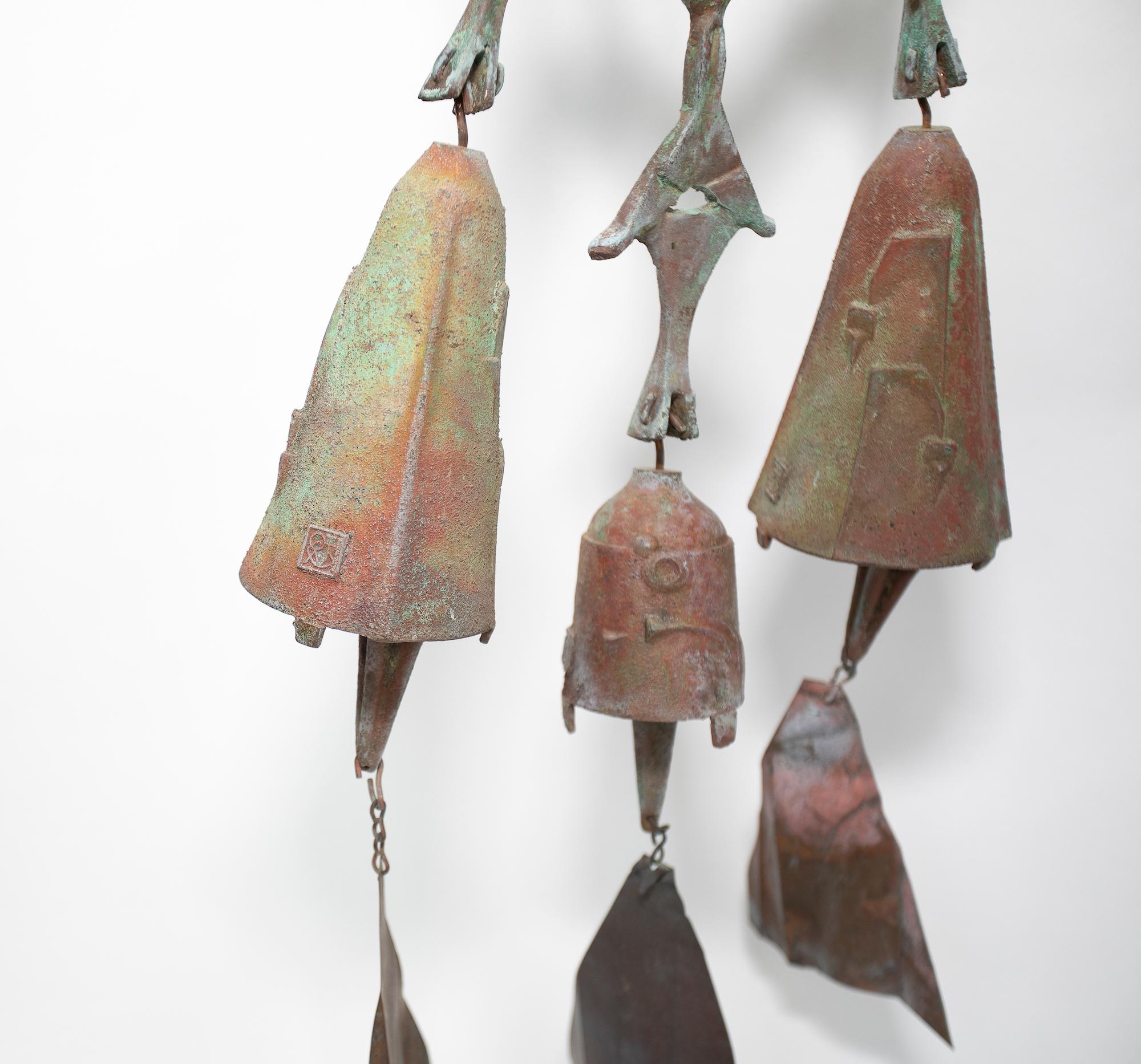 Paolo Soleri Wind Chime In Good Condition For Sale In West Palm Beach, FL