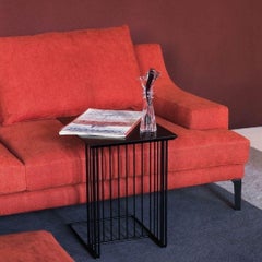 Paolo Tischgeschirr farblos und rot von Driade, Borek Sipek