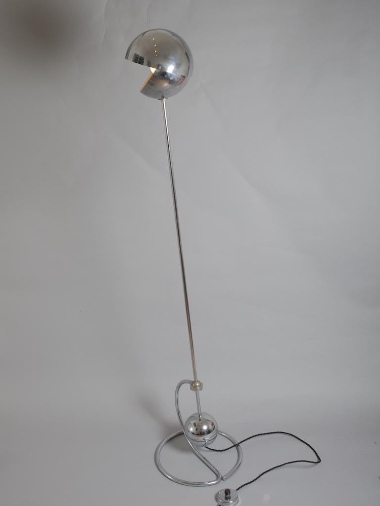 Italian Paolo Tilche 3 s - adjustable counterbalance floor lamp for Sirrah For Sale