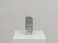 Paolo Tilche & Otto Monestier Midcentury Kinetic Mobile Steel Sculpture, 1960s