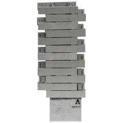 Paolo Tilche & Otto Monestier Midcentury Kinetic Mobile Steel Sculpture, 1960s