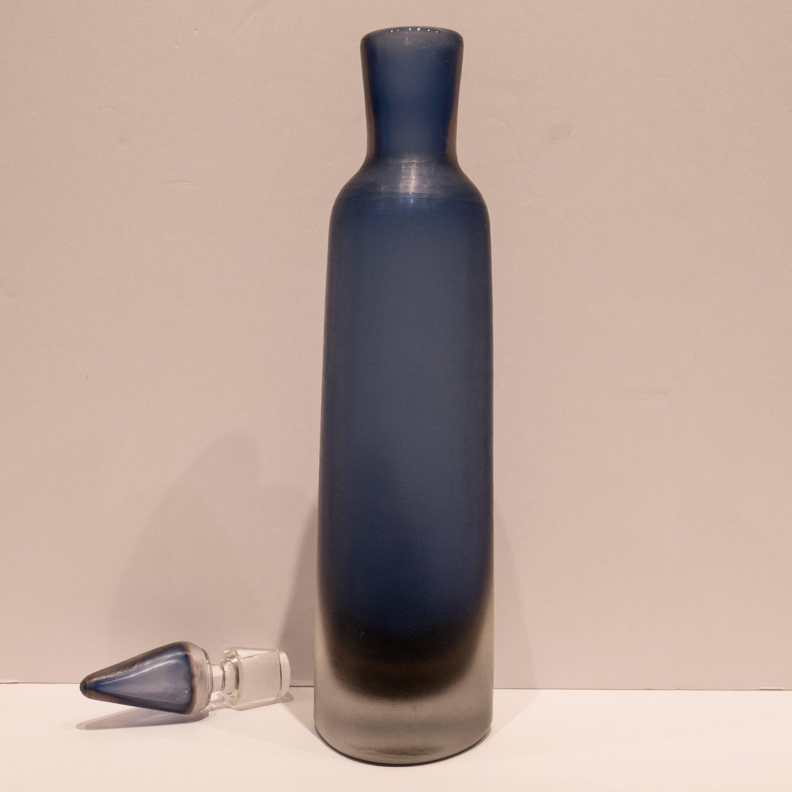 Mid-Century Modern Paolo Venini Bottle with Stopper