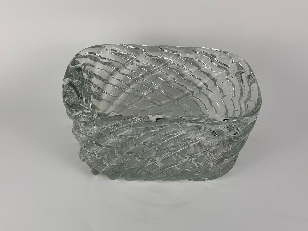 Bowl glass vase 