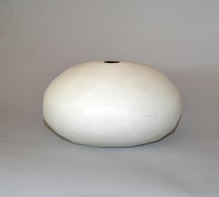 Paolo Venini Frosted Murano Art Glass Vase Manufactured by Venini Italy 1997